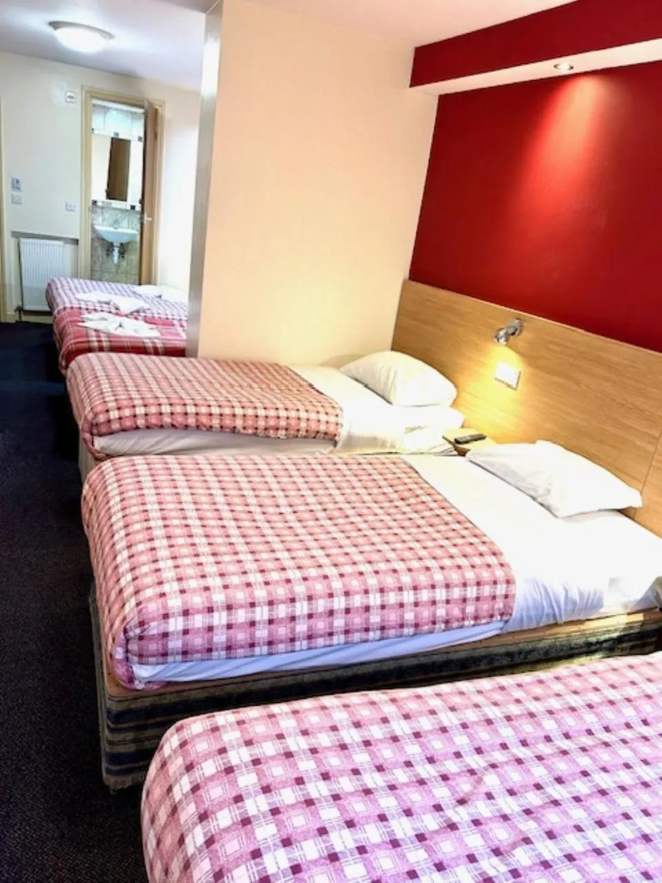 Bed in Carlton Hotel