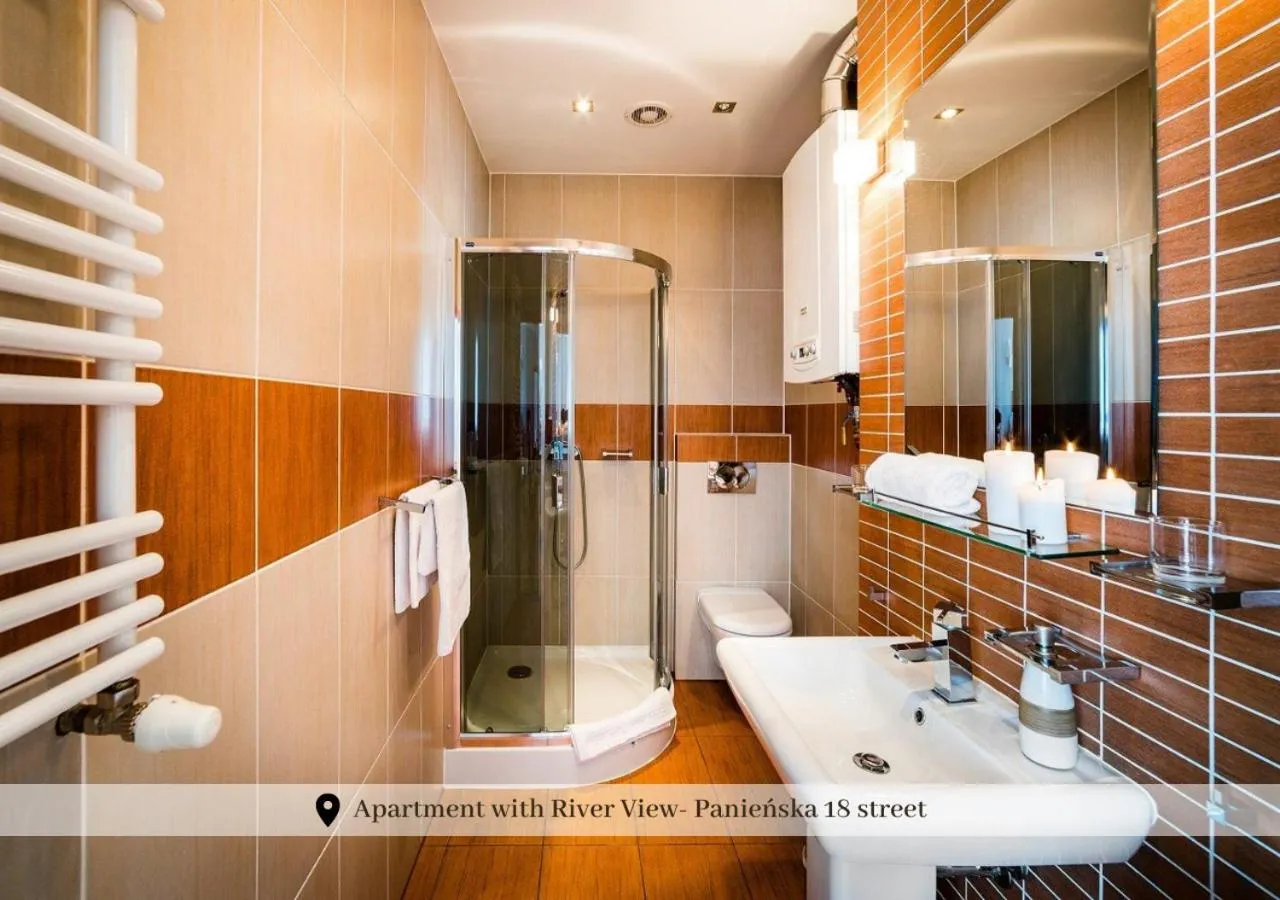 Bathroom in 5-stars Apartments - Old Town