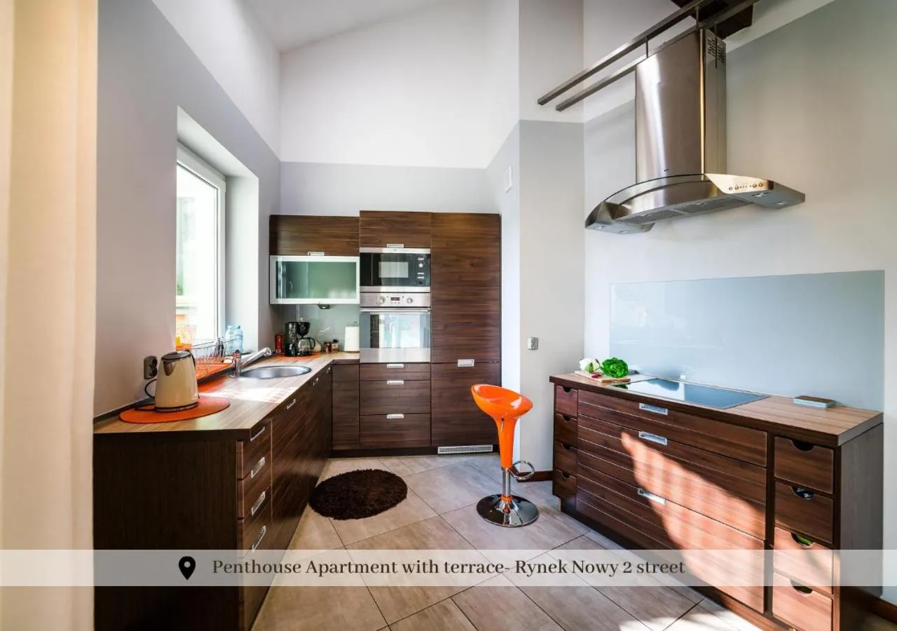 Kitchen or kitchenette in 5-stars Apartments - Old Town
