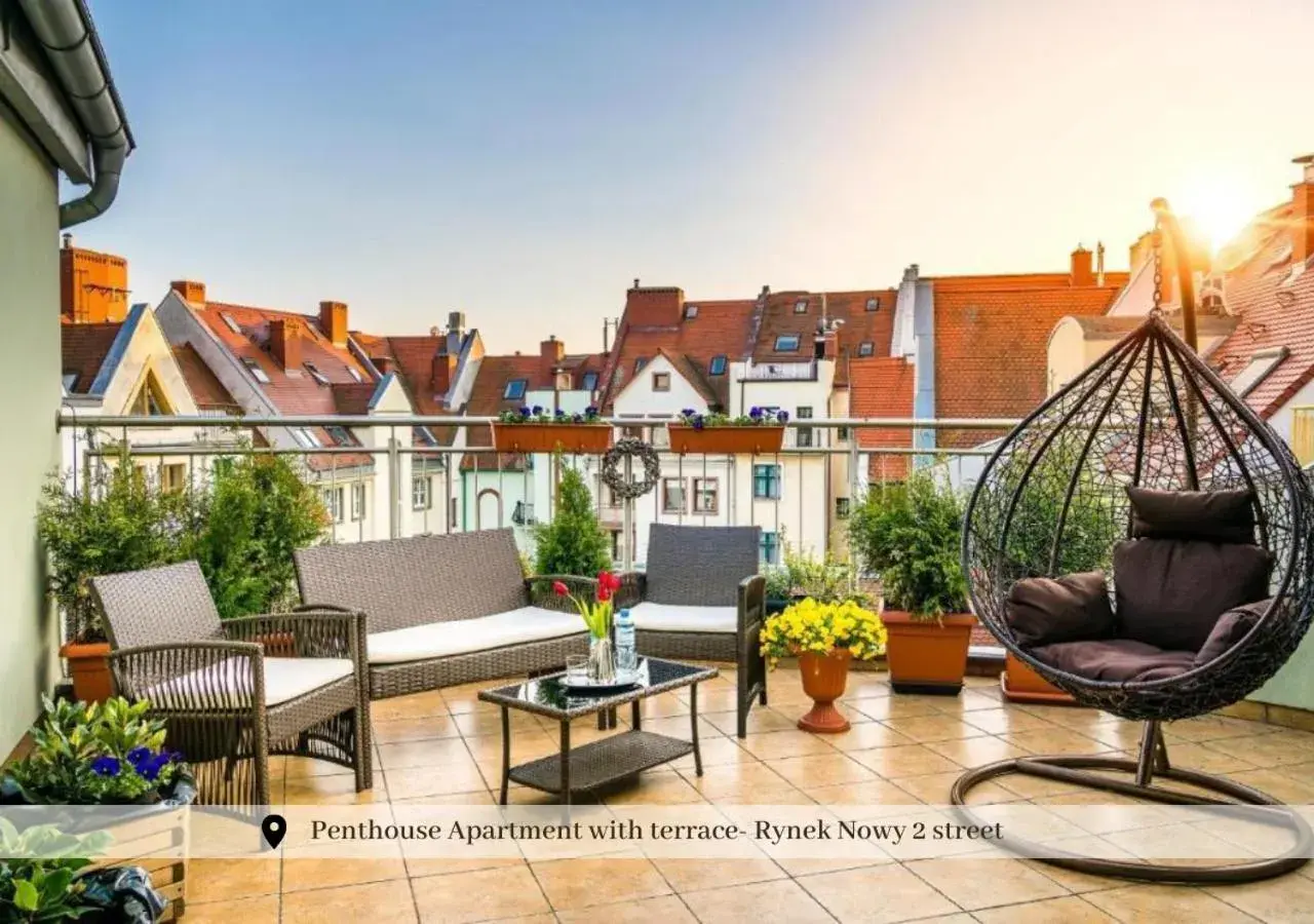 Penthouse Apartment with Terrace - 2 Rynek Nowy Street in 5-stars Apartments - Old Town Penthouse Apartment with Terrace - 2 Rynek Nowy Street in 5-stars Apartments - Old Town