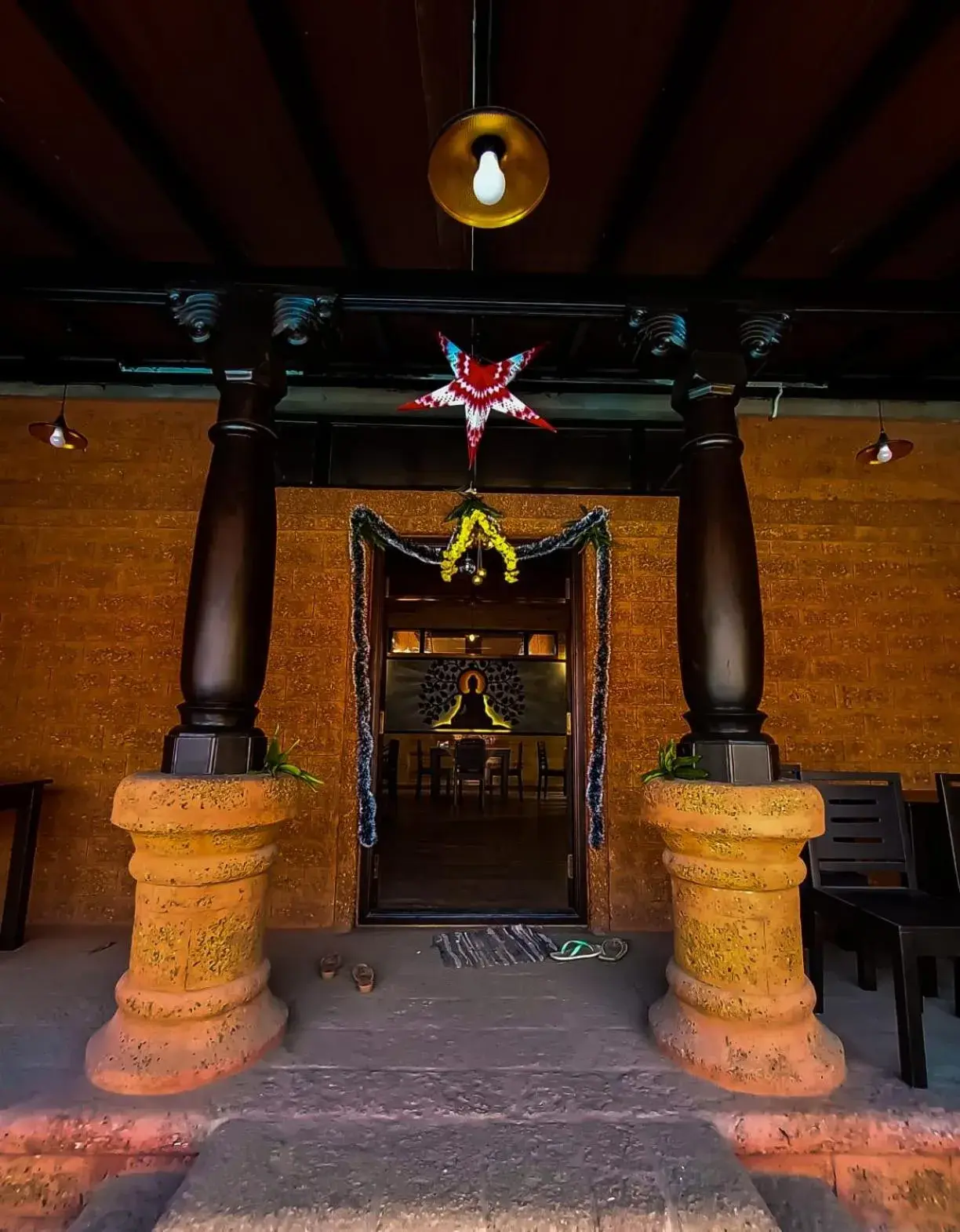 Restaurant/places to eat in Mudra beach villa Gokarna Restaurant/places to eat in Mudra beach villa Gokarna