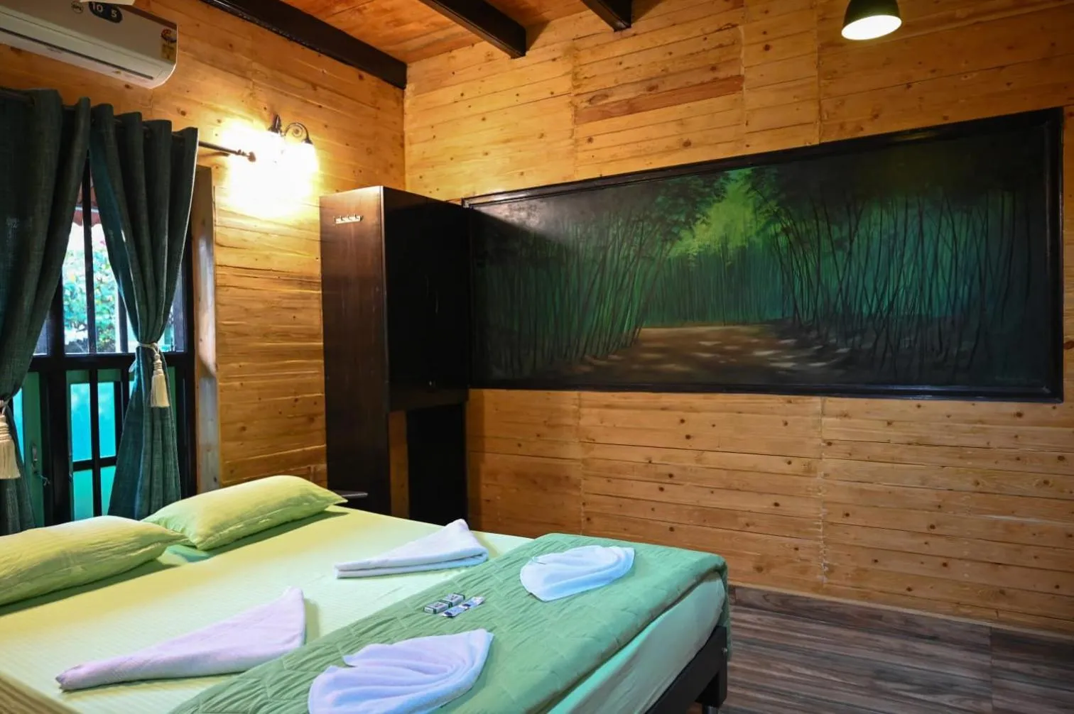 Bedroom, Bed in Mudra beach villa Gokarna