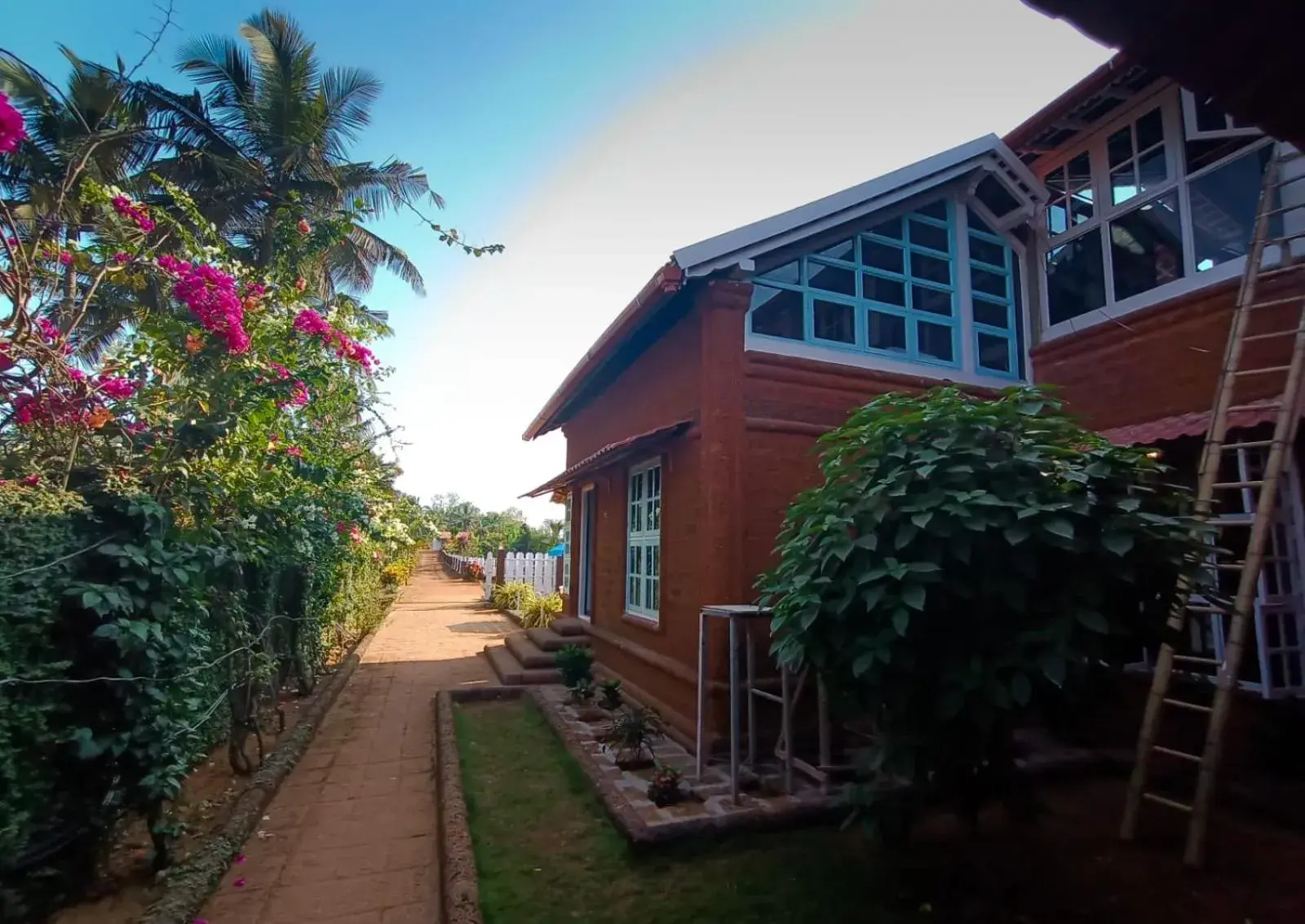 Property building in Mudra beach villa Gokarna Property building in Mudra beach villa Gokarna
