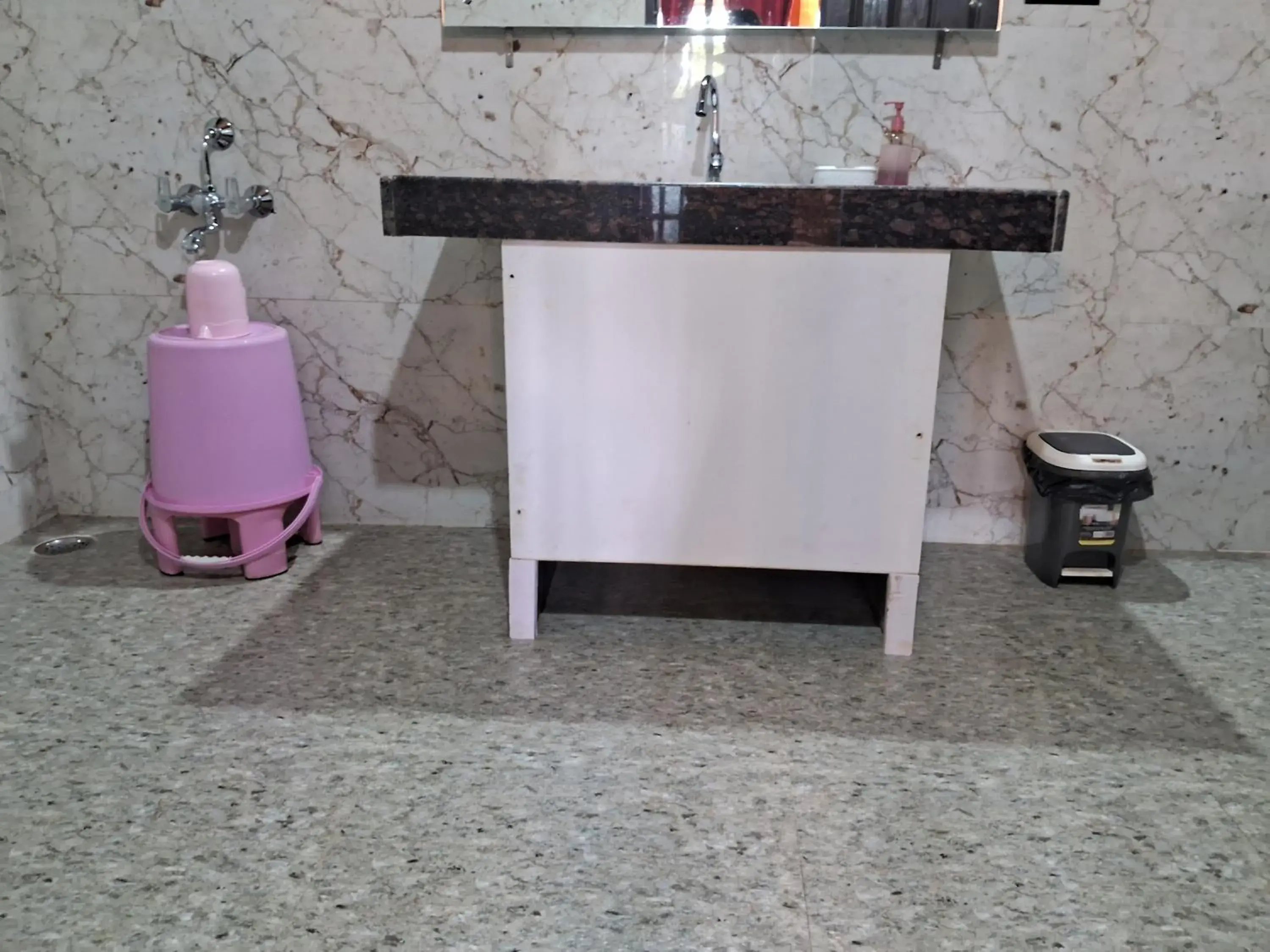 Bathroom in Mudra beach villa Gokarna Bathroom in Mudra beach villa Gokarna