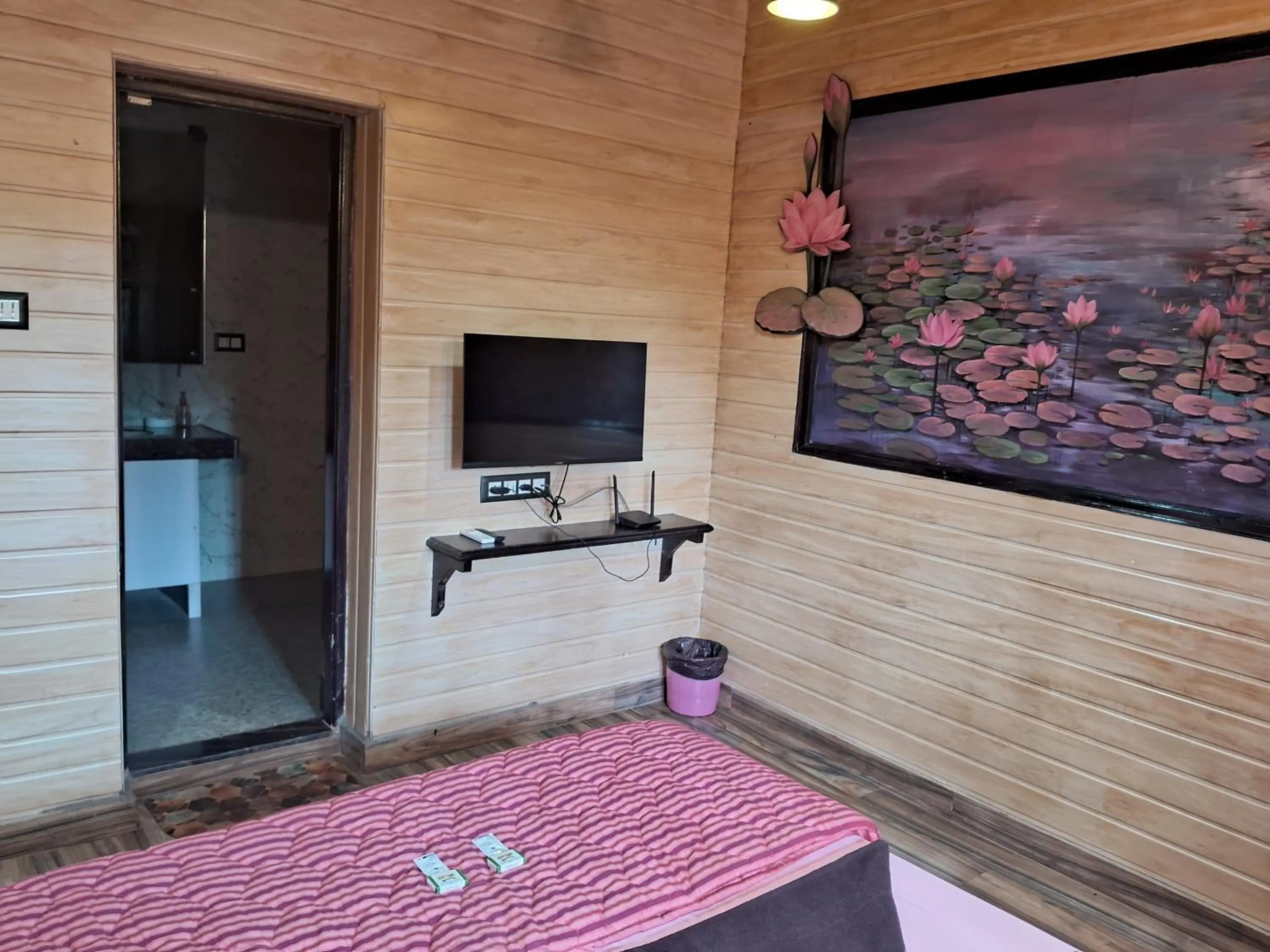 TV and multimedia in Mudra beach villa Gokarna