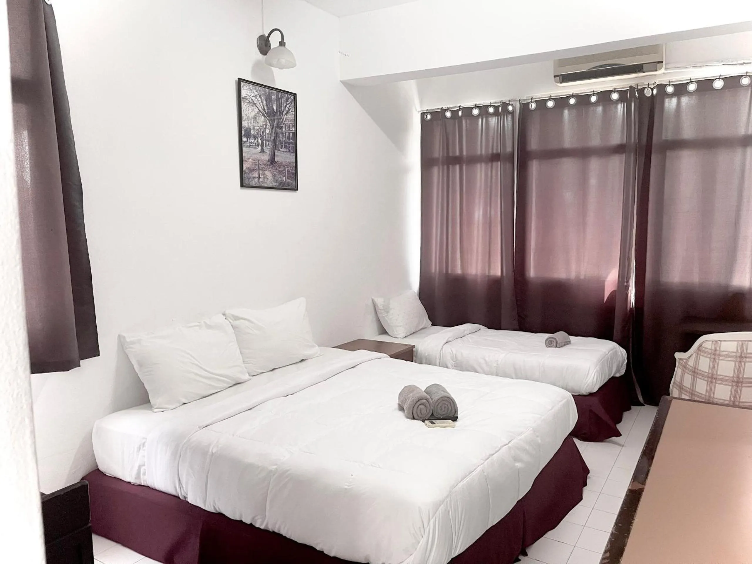 Bed in Grand Star Hotel