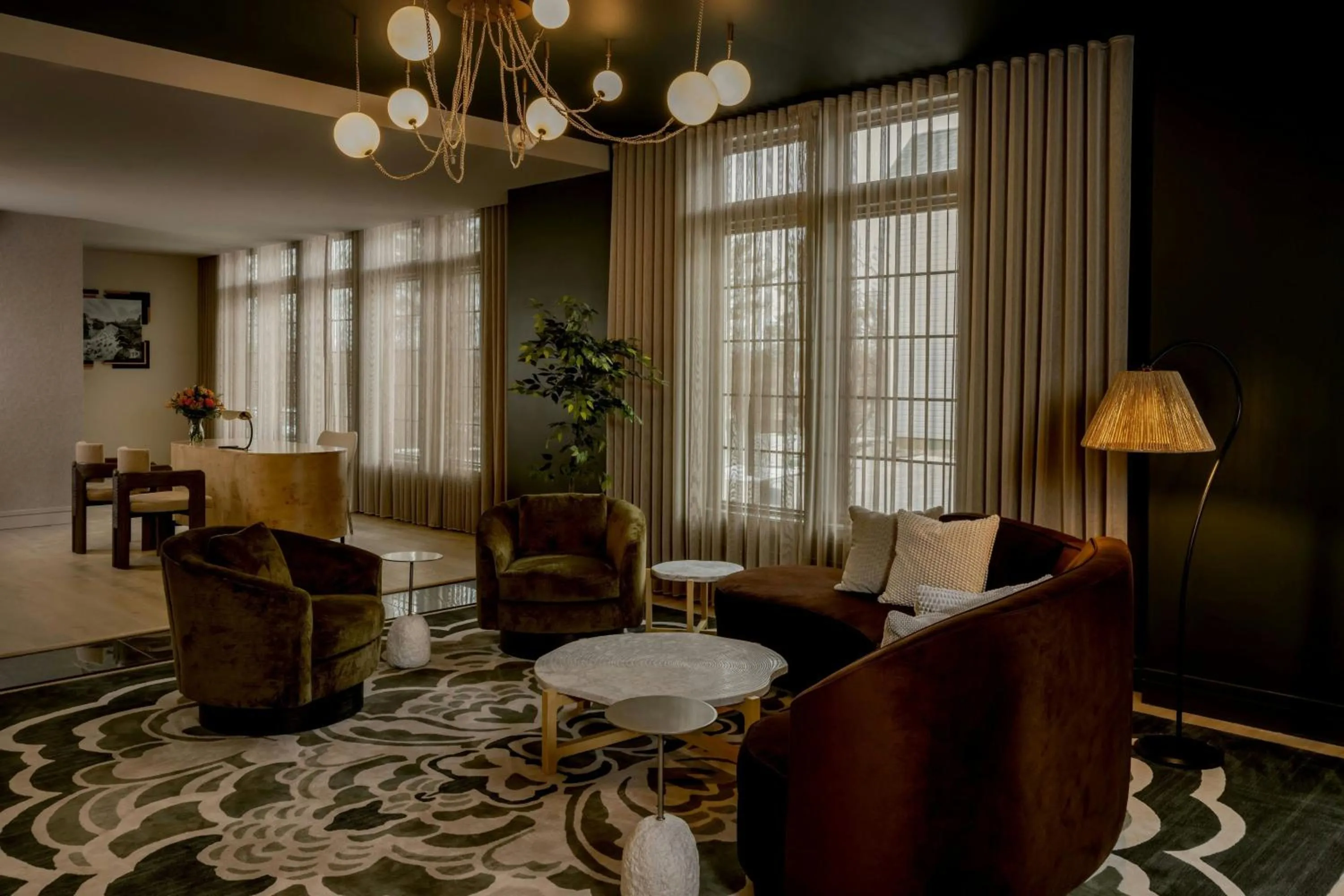 Lounge or bar in Brookmere Saratoga, a Tribute Portfolio Hotel