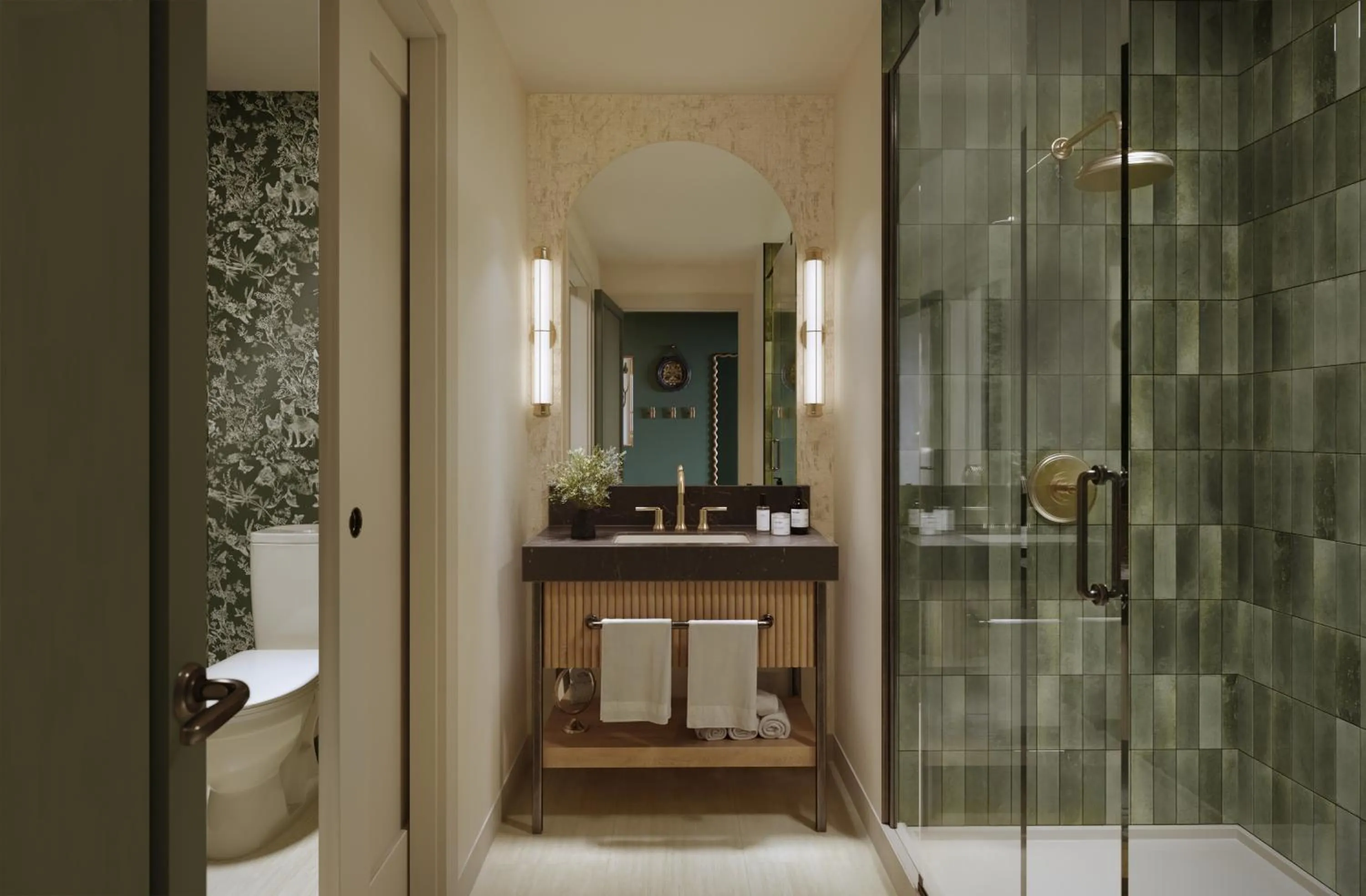 Bathroom in Hotel Brookmere & Arbor Spa