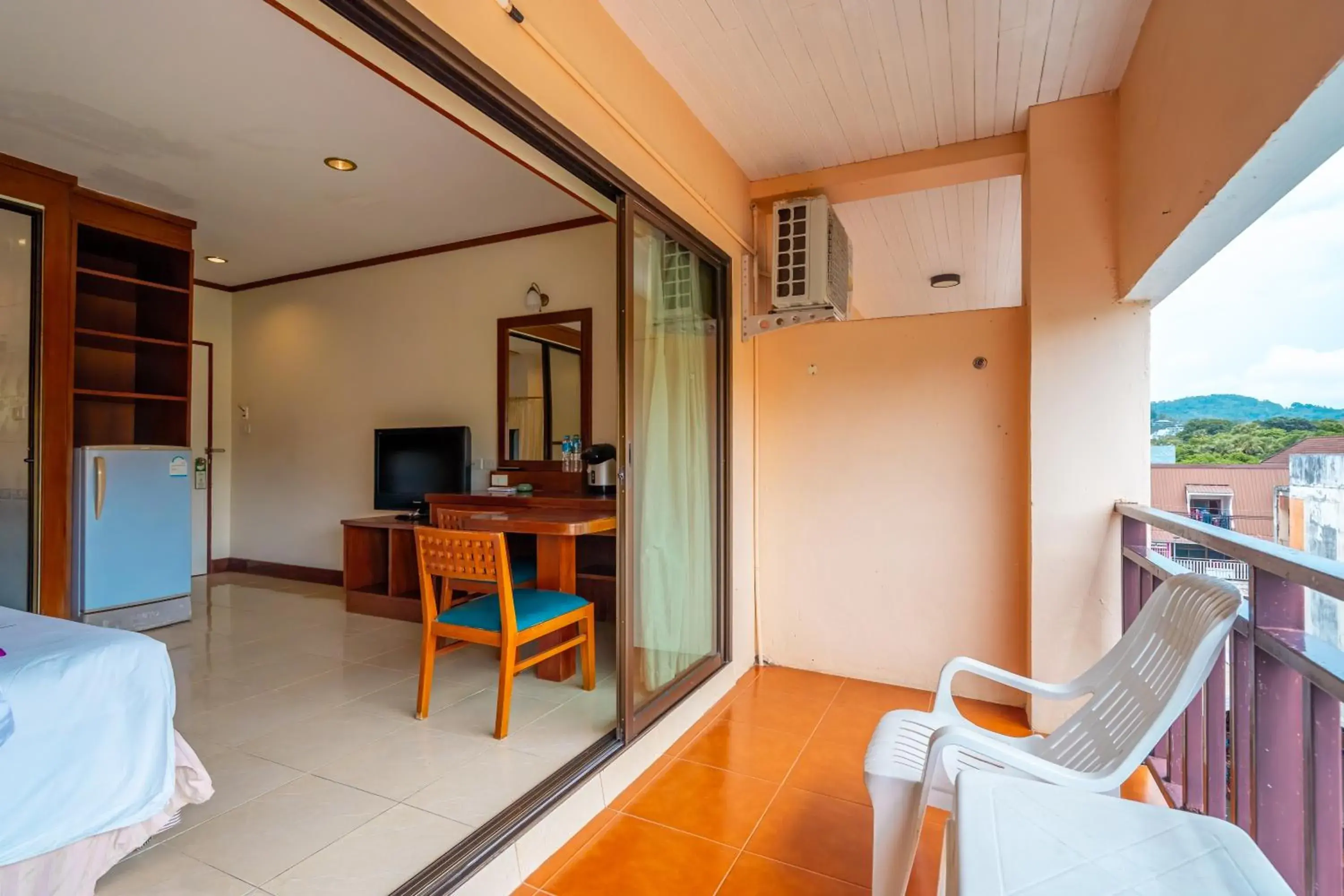 Balcony/Terrace in Outdoor Inn Kata Hotel Balcony/Terrace in Outdoor Inn Kata Hotel