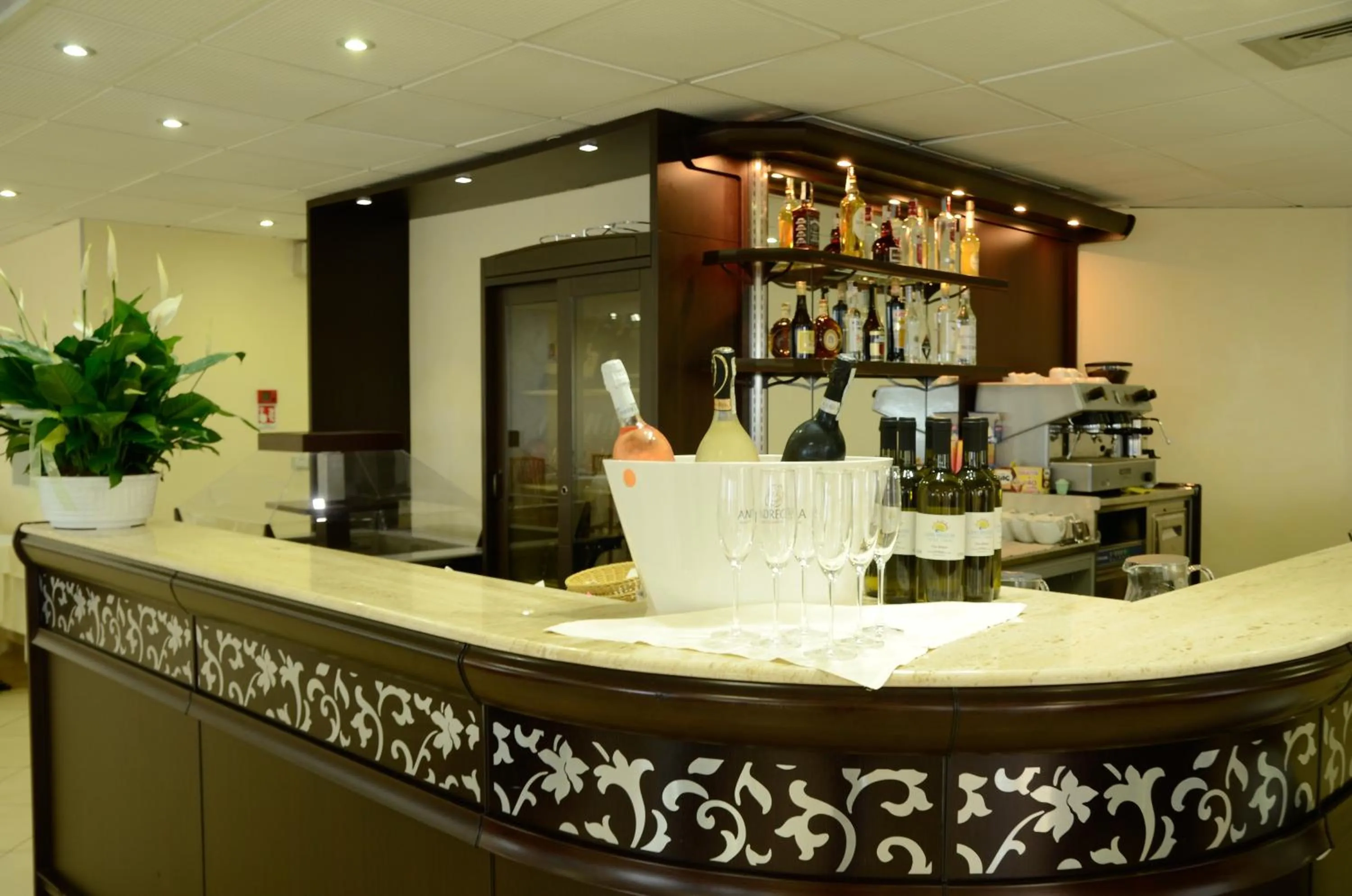 Lounge or bar in Hotel Lido Mazzini