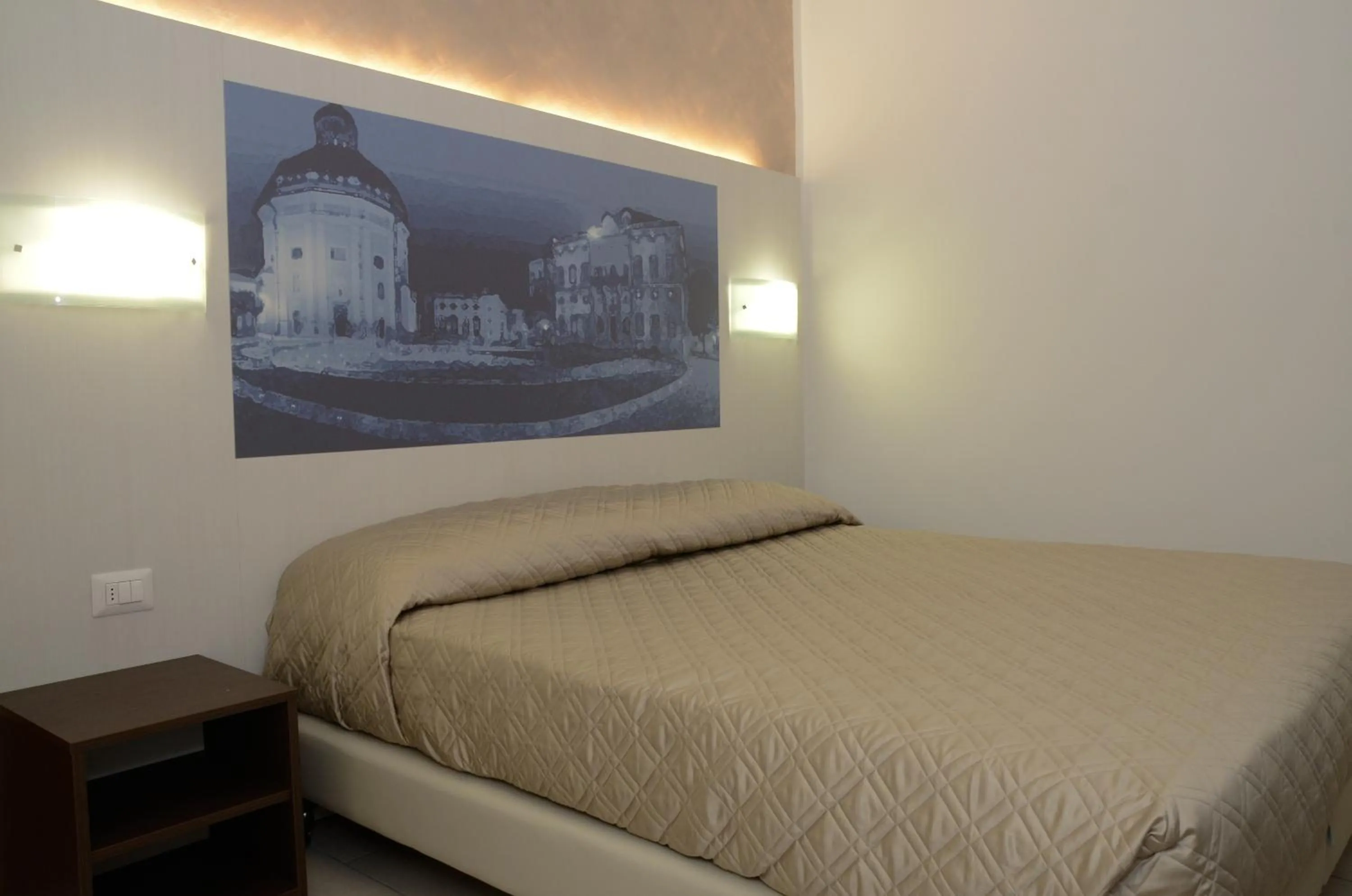 Bed in Hotel Lido Mazzini