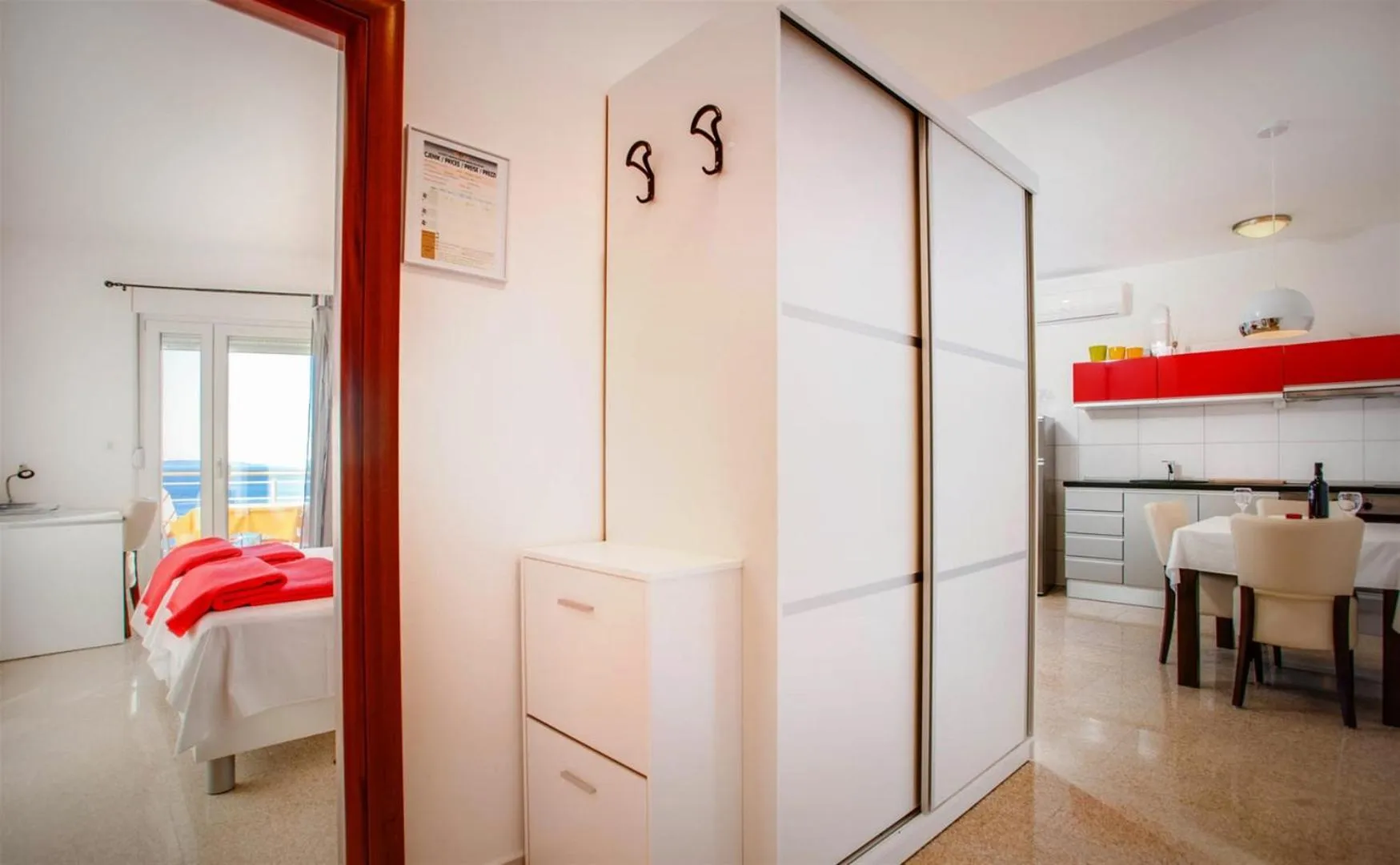 Sea view in Ark Beach Apartments