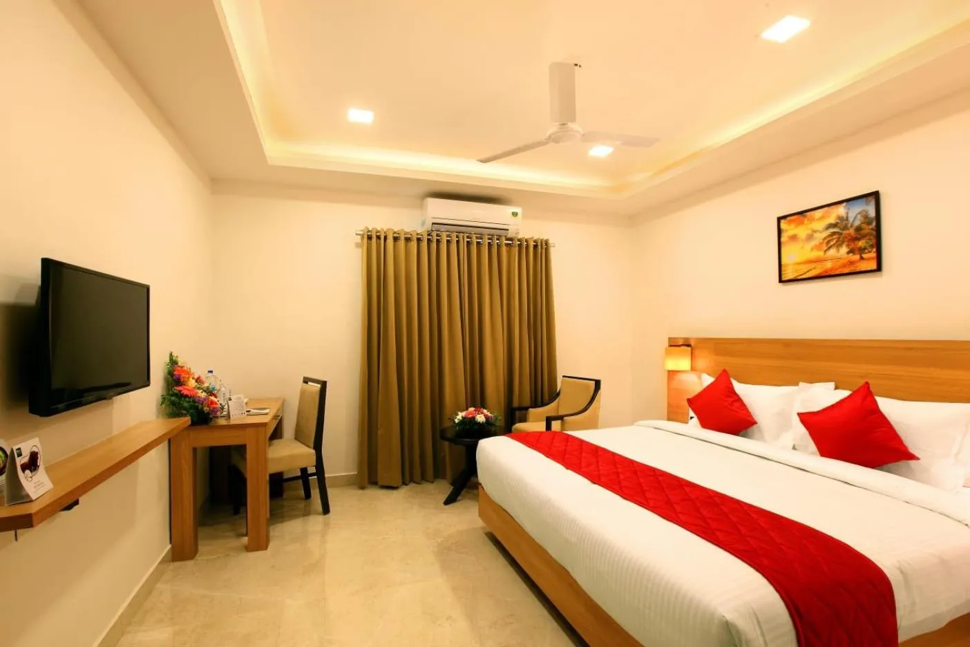 Bed in Enkeys Residency