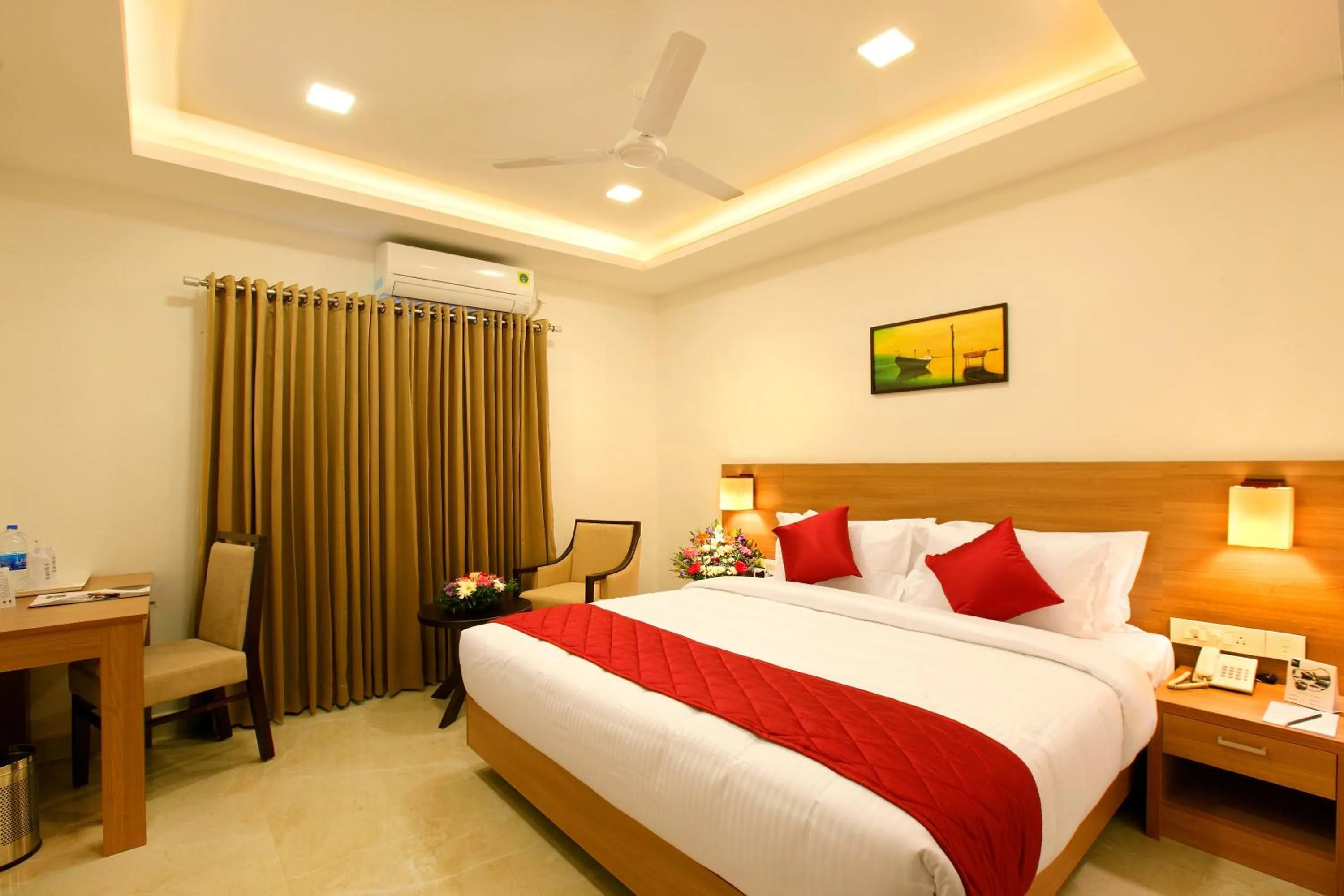 Bed in Enkeys Residency