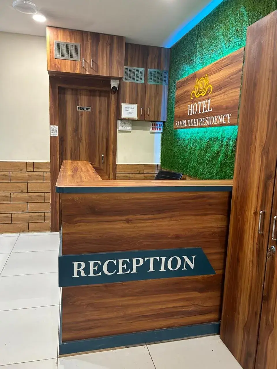 Lobby or reception in Hotel Samruddhi Residency Lobby or reception in Hotel Samruddhi Residency
