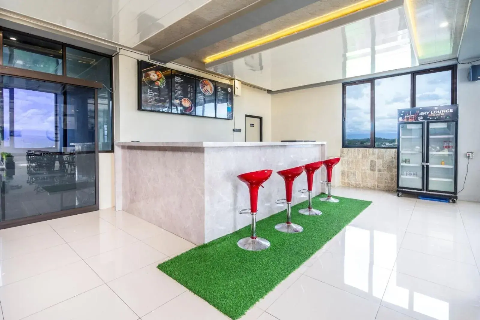 Lounge or bar in Grand Valonia Hotel Cafe & Park Jember Lounge or bar in Grand Valonia Hotel Cafe & Park Jember