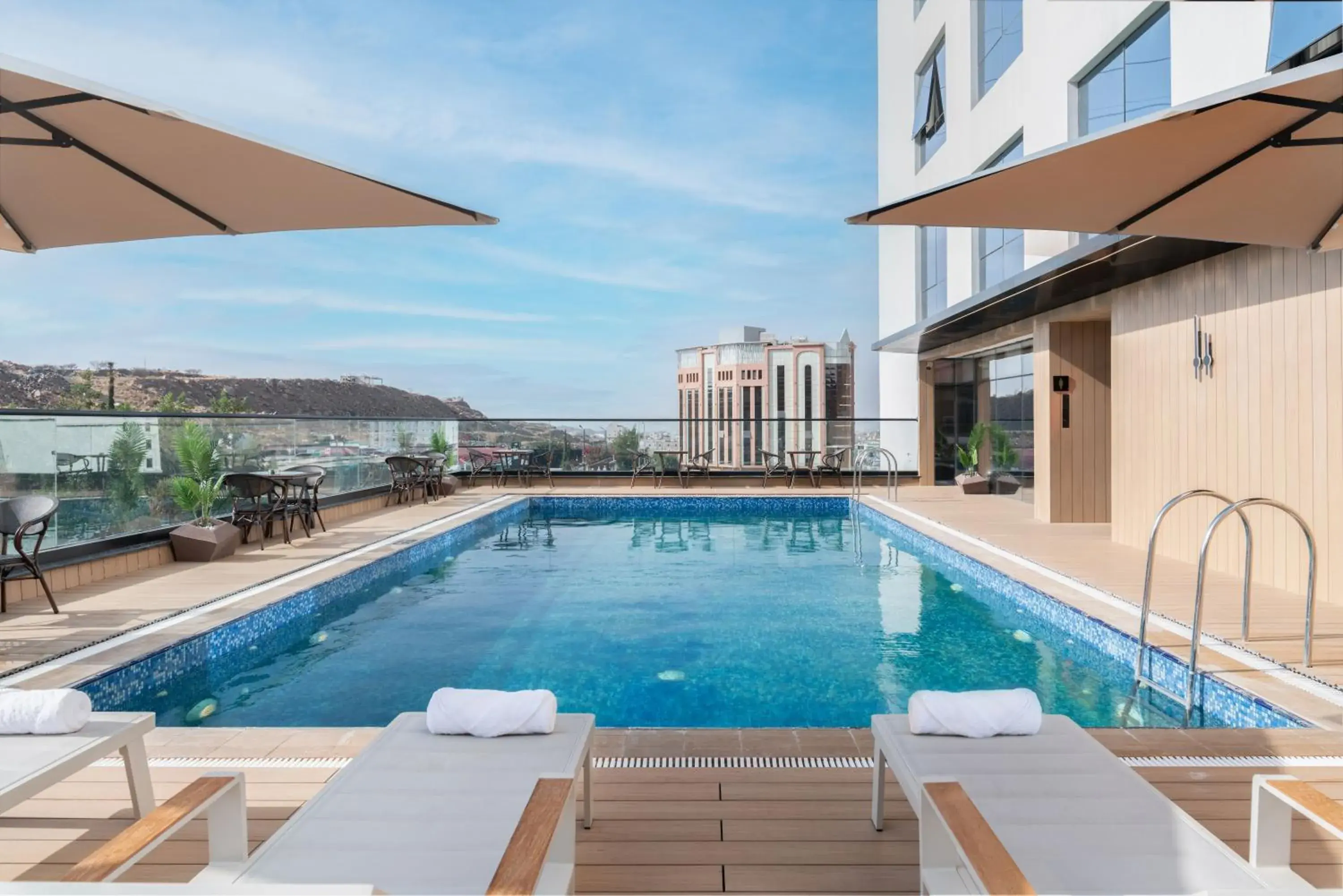 Swimming pool in Warwick Al Taif Hotel Swimming pool in Warwick Al Taif Hotel