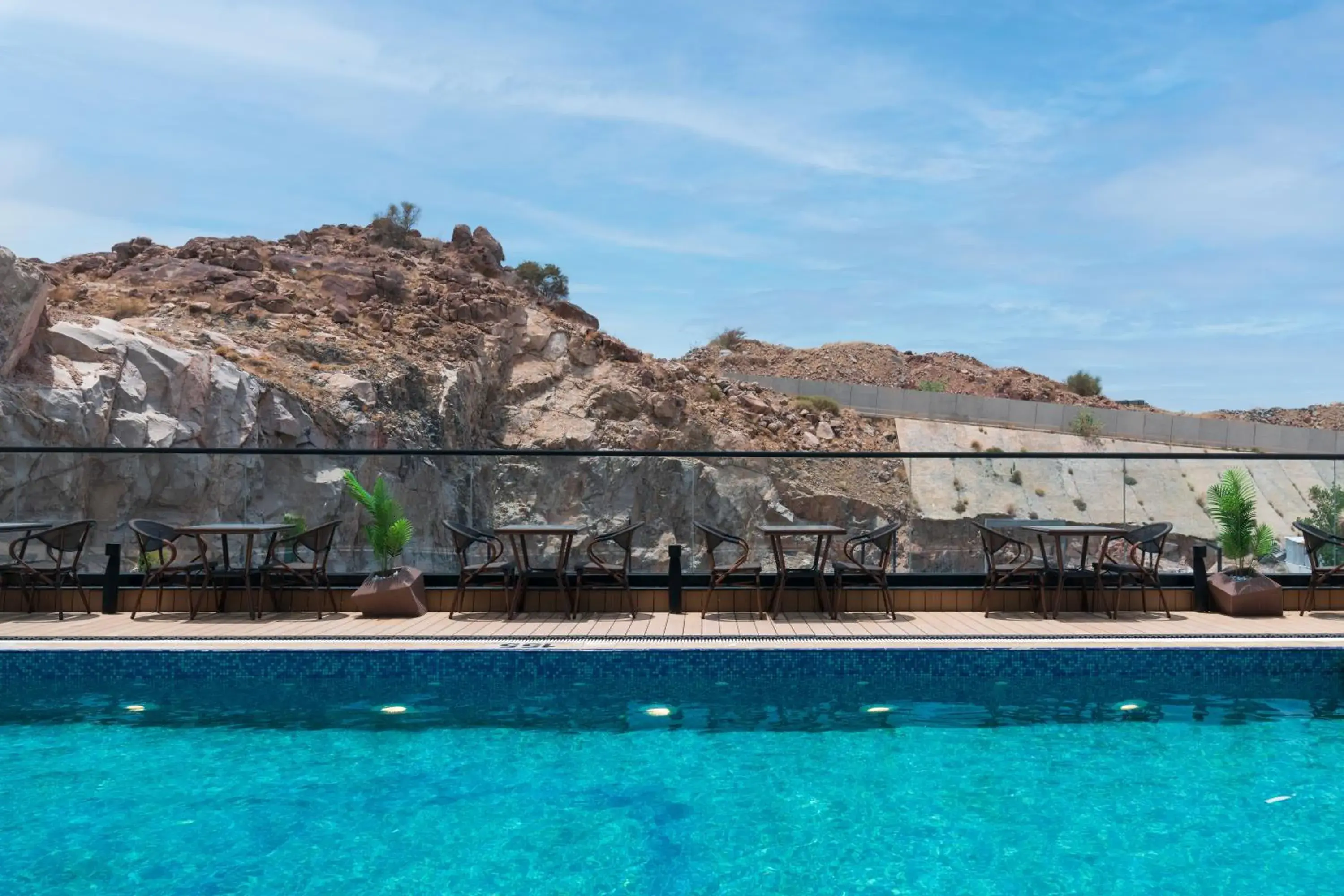 Swimming pool in Warwick Al Taif Hotel Swimming pool in Warwick Al Taif Hotel