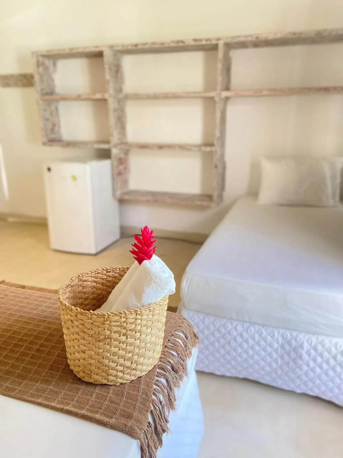 Bed in Pousada Vila das Águas