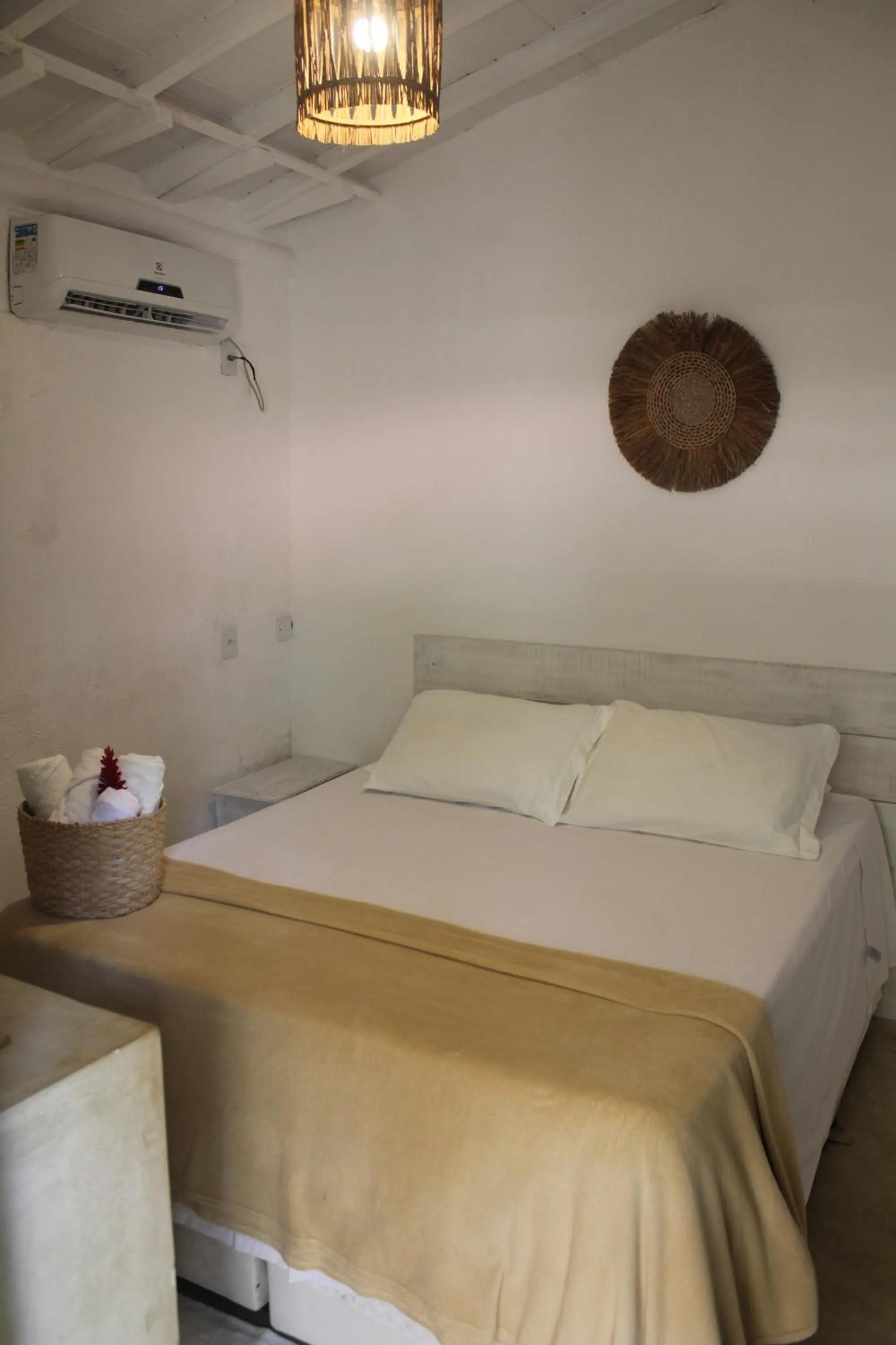 Bed in Pousada Vila das Águas