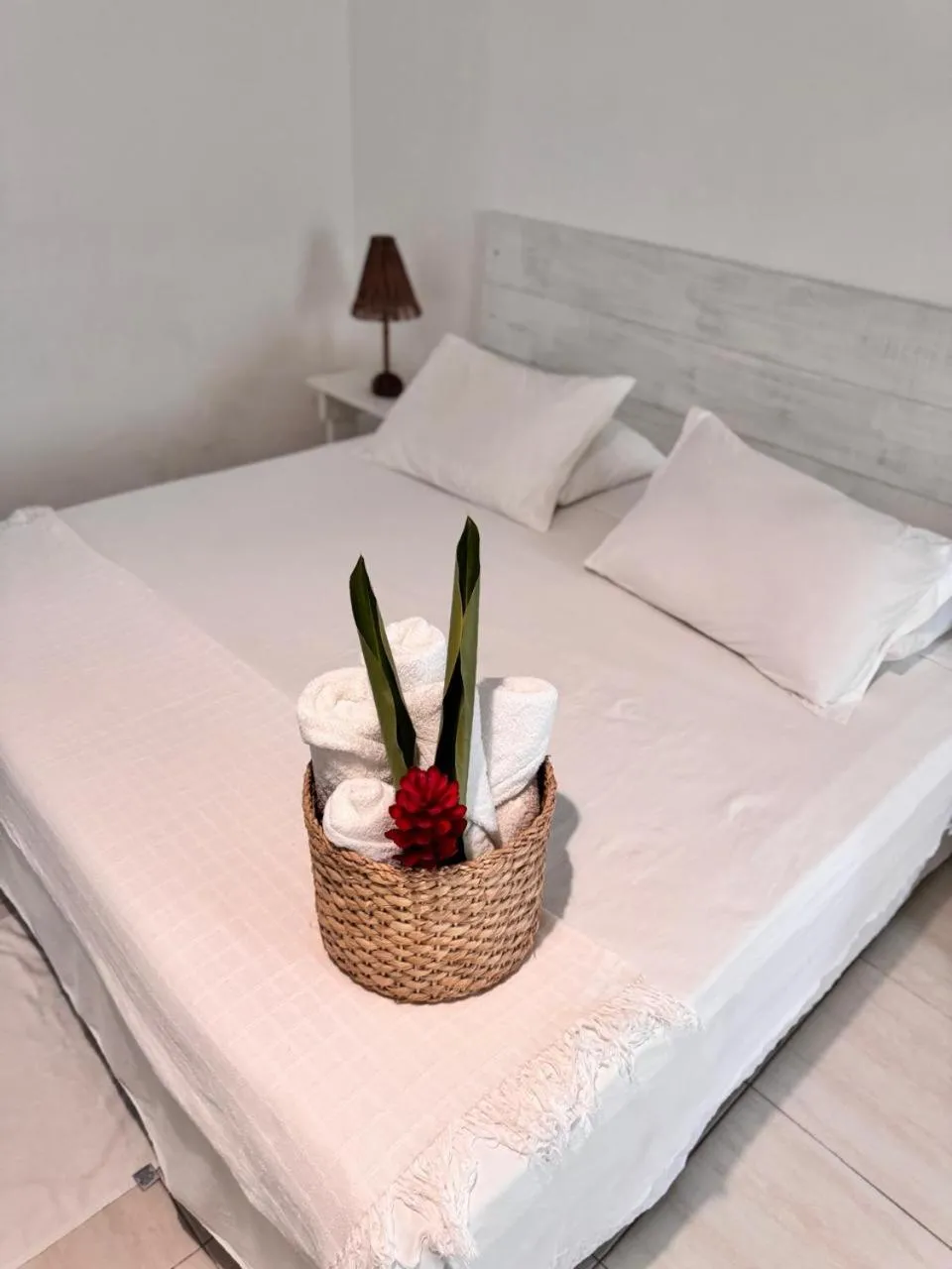 Bed in Pousada Vila das Águas