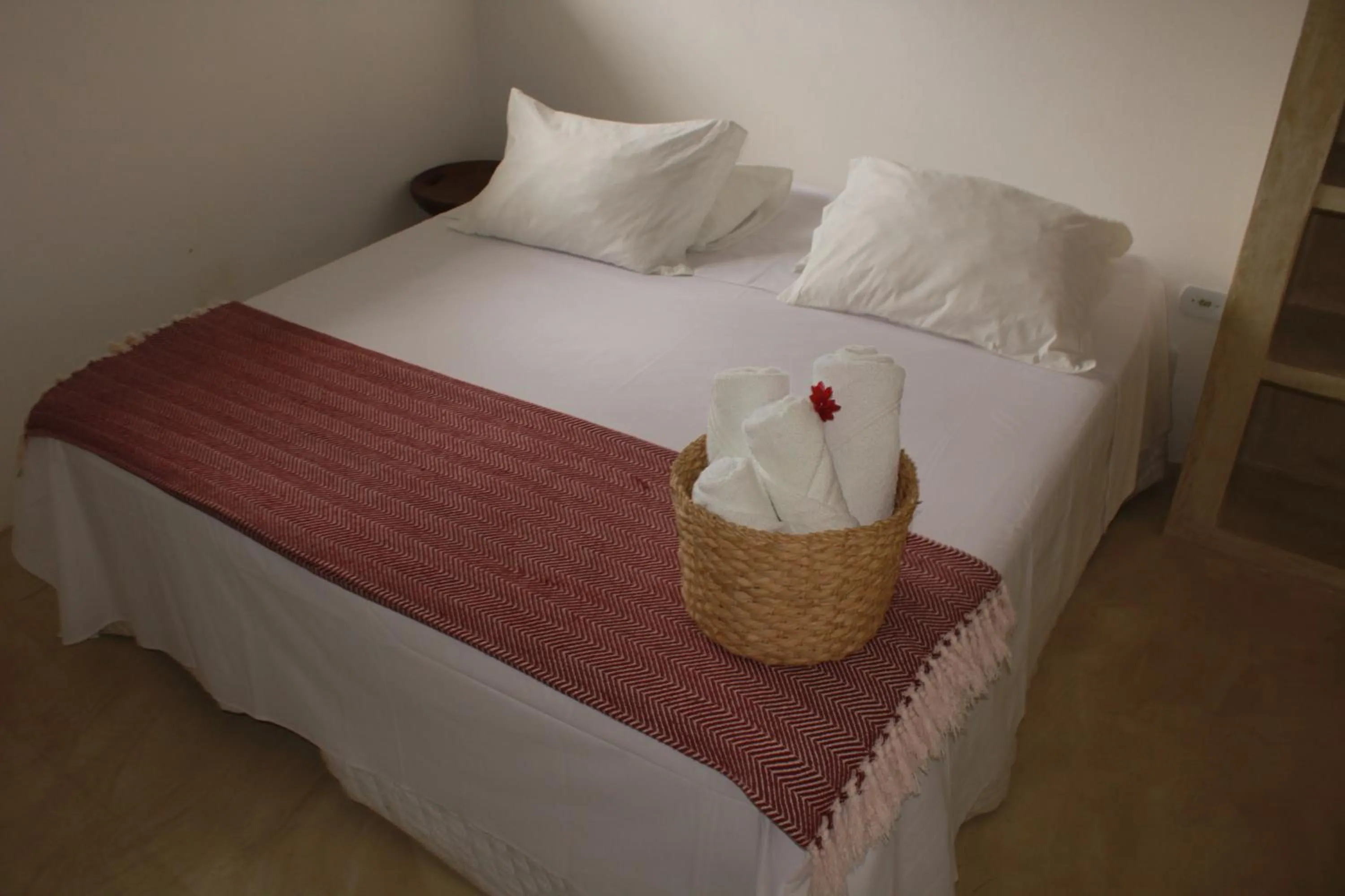 Bed in Pousada Vila das Águas