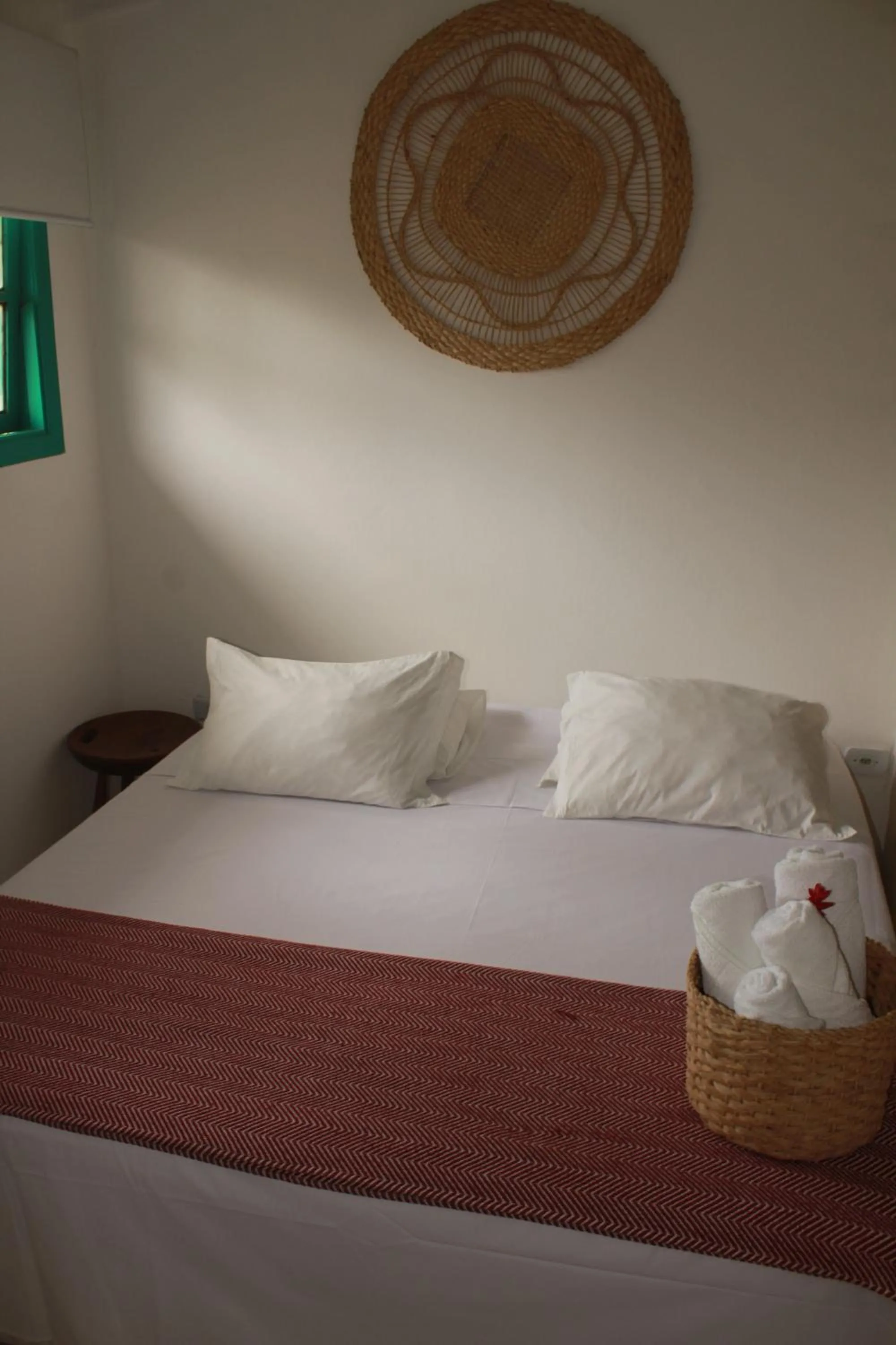 Bed in Pousada Vila das Águas