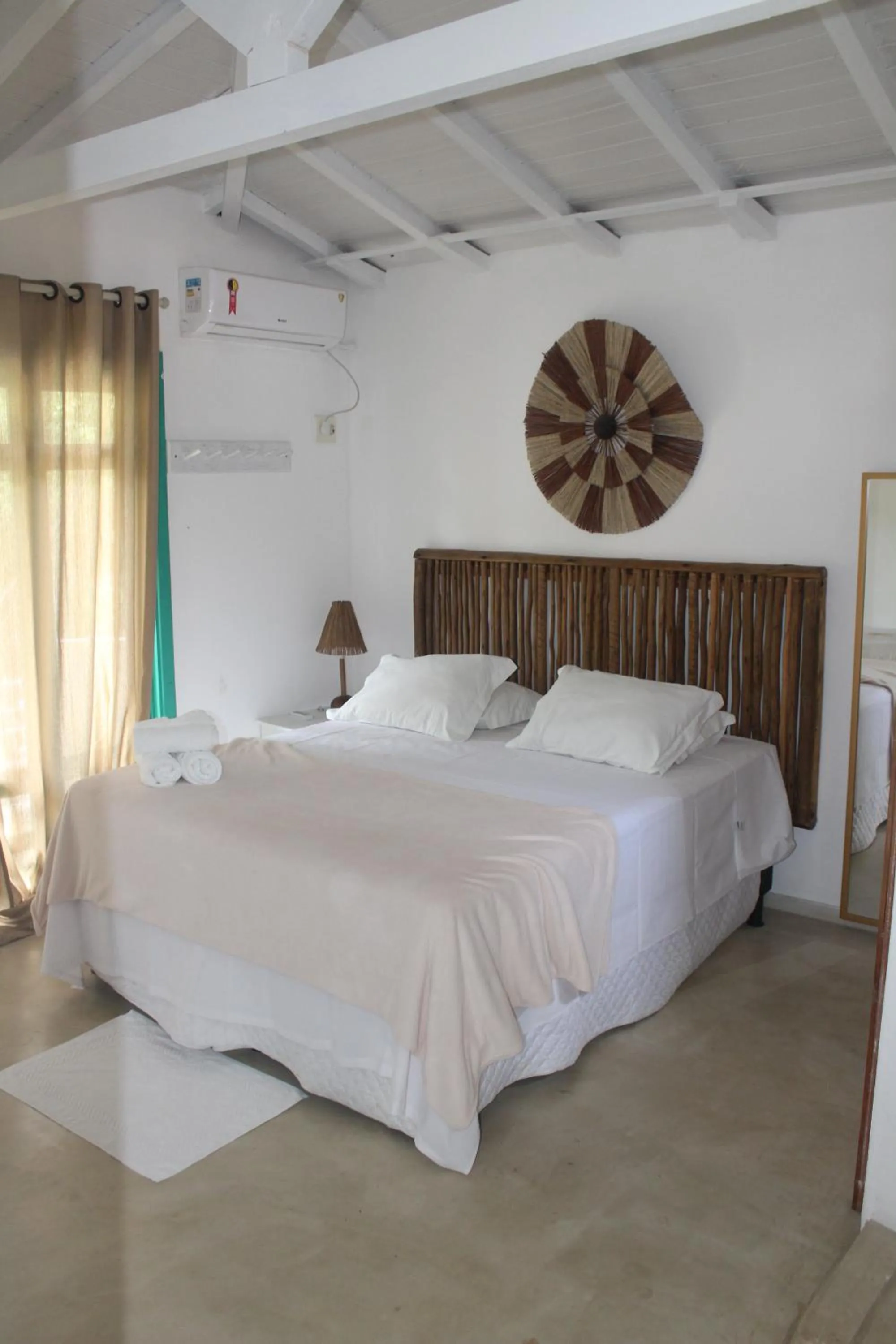Bed in Pousada Vila das Águas