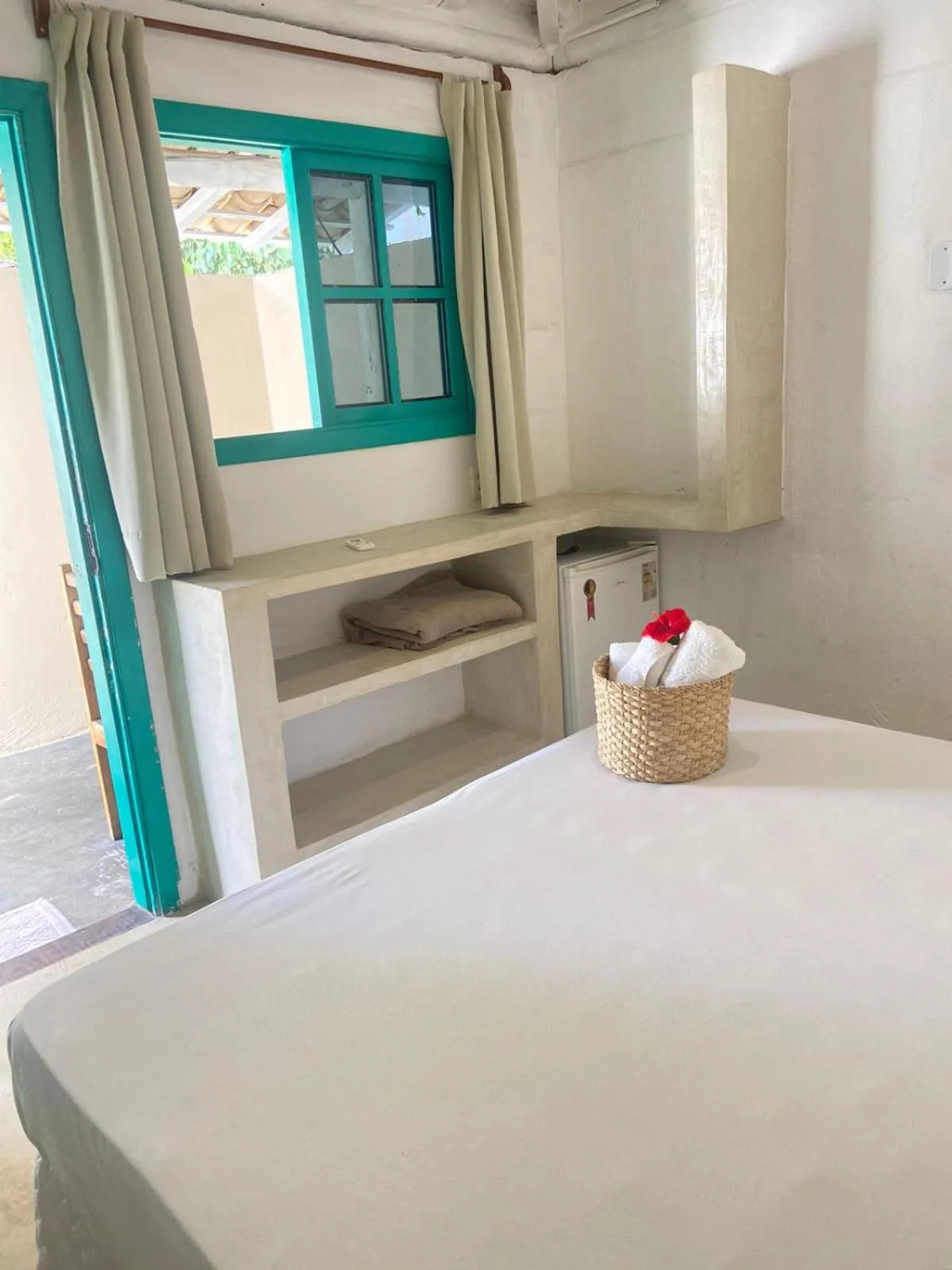 Bed in Pousada Vila das Águas