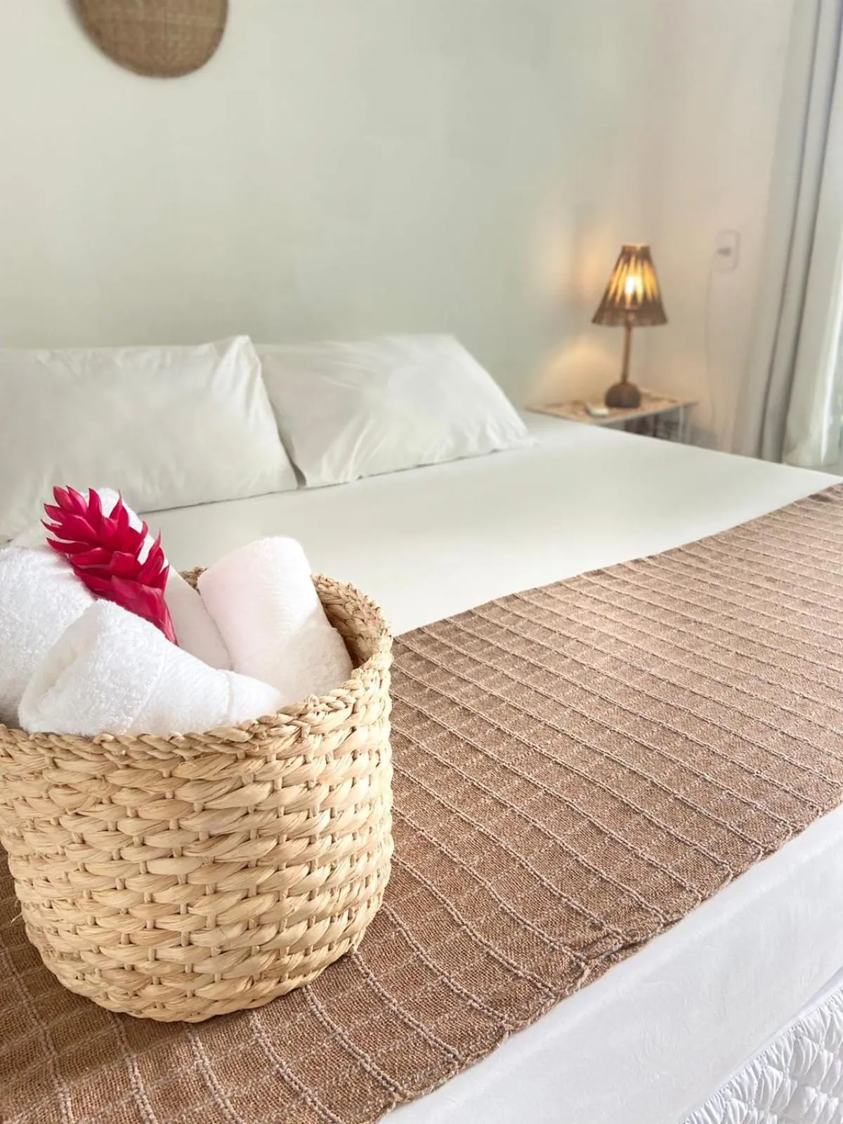 Bed in Pousada Vila das Águas
