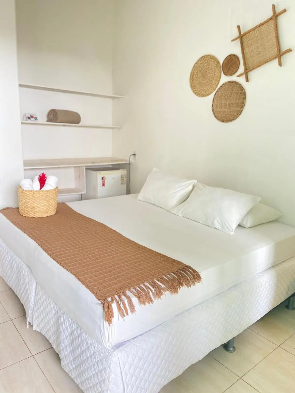Bed in Pousada Vila das Águas
