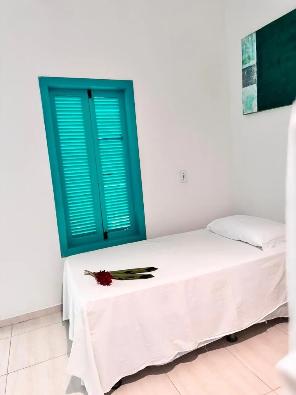 Bed in Pousada Vila das Águas