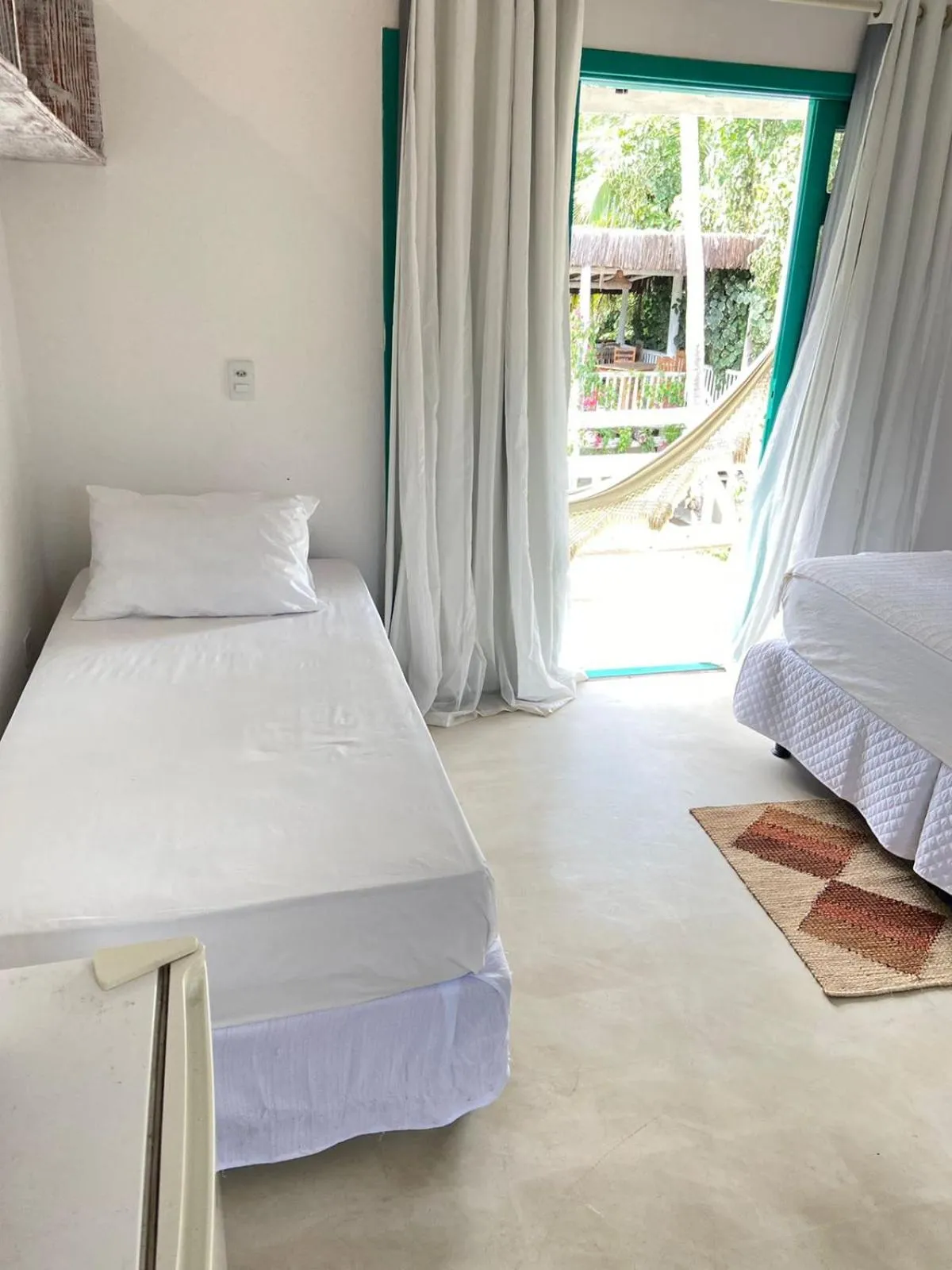 Bed in Pousada Vila das Águas