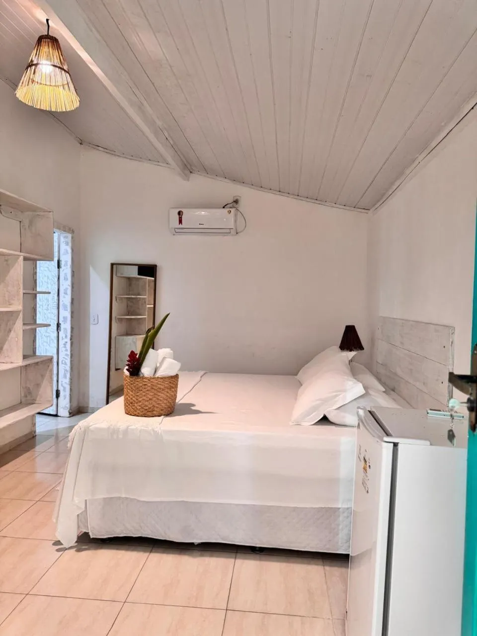 Bed in Pousada Vila das Águas