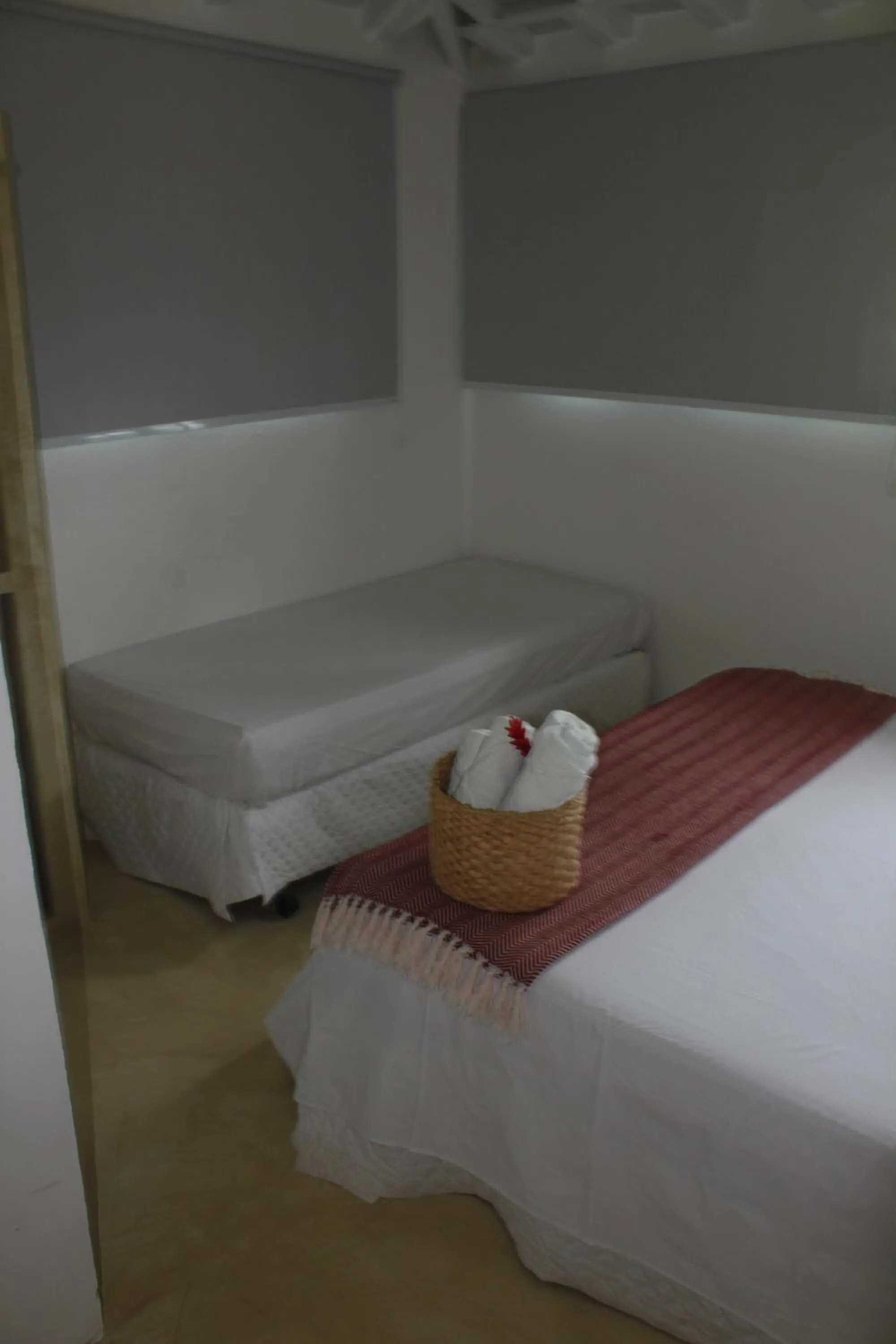 Bed in Pousada Vila das Águas