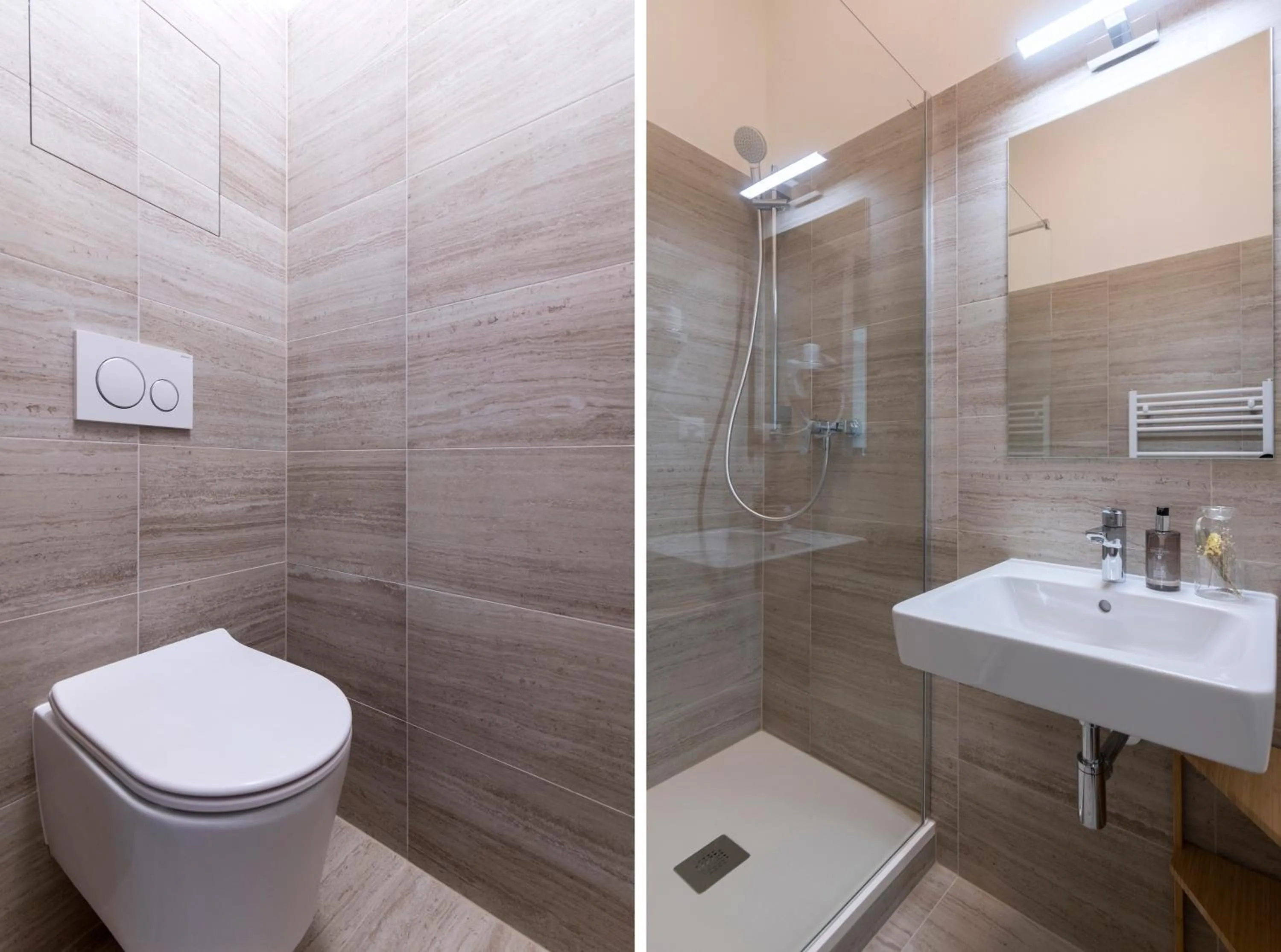 Shower in Encore Boutique Residence by Dwellfort