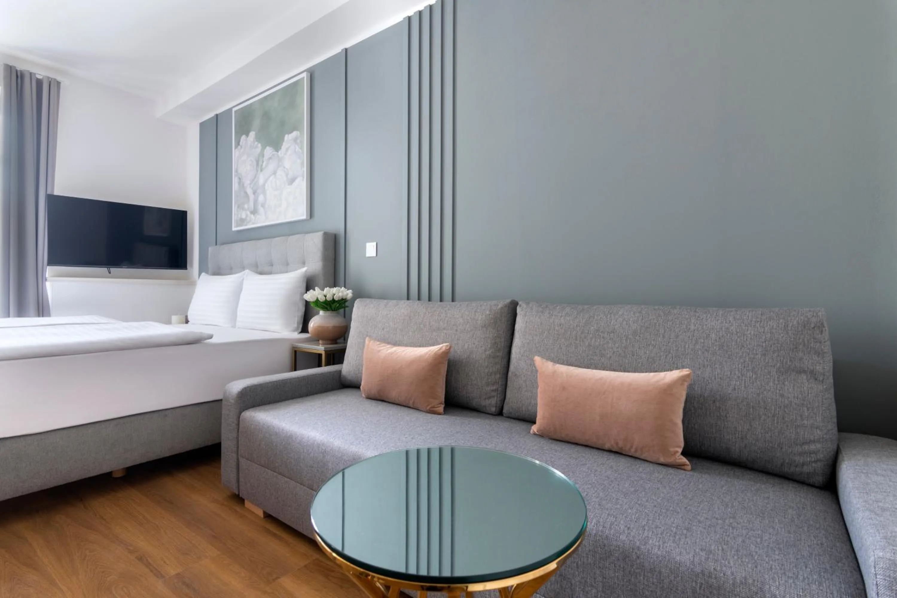 Bed in Encore Boutique Residence by Dwellfort