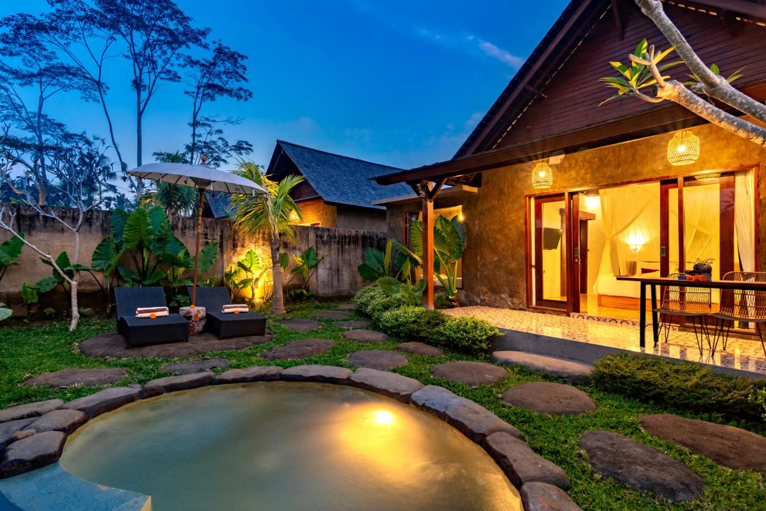 Property building in Tiare Villa Ubud by Dhananjaya Hospitality
