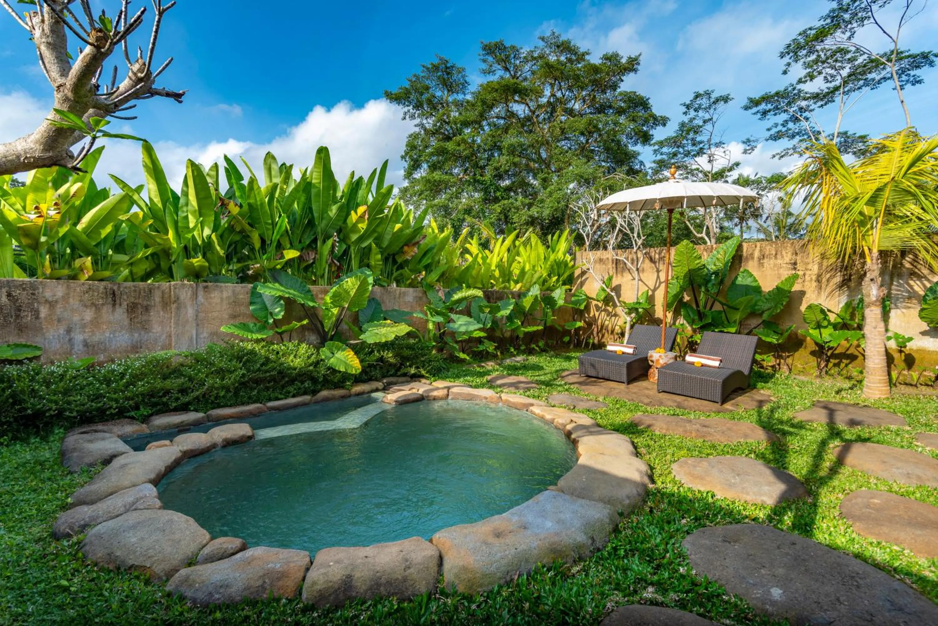 Patio in Tiare Villa Ubud by Dhananjaya Hospitality
