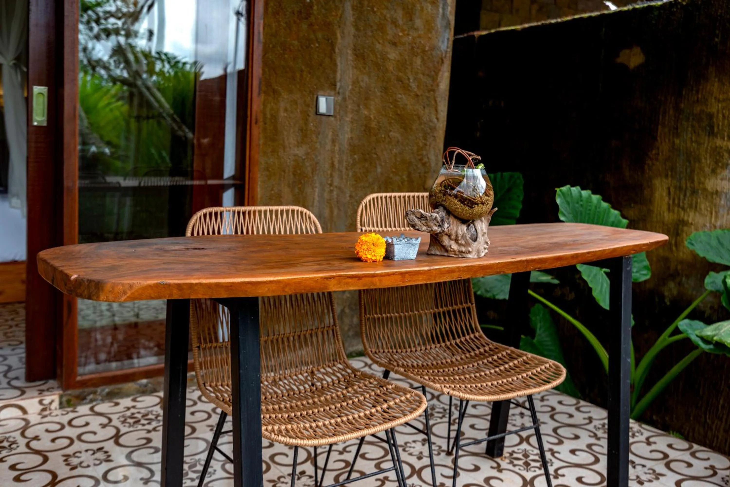 Patio in Tiare Villa Ubud by Dhananjaya Hospitality