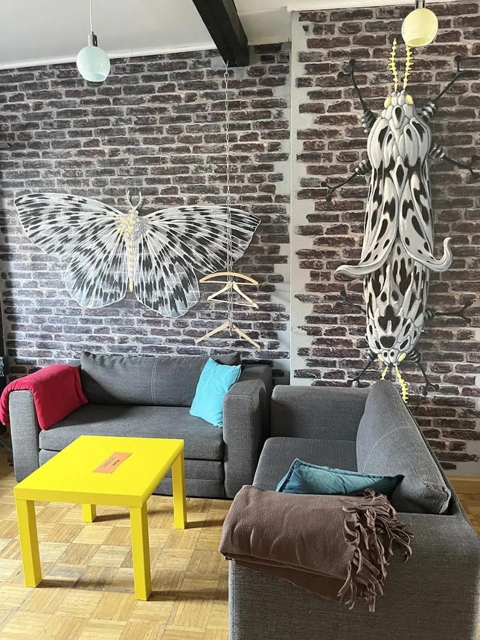 Living room in Homeplanet Hostel