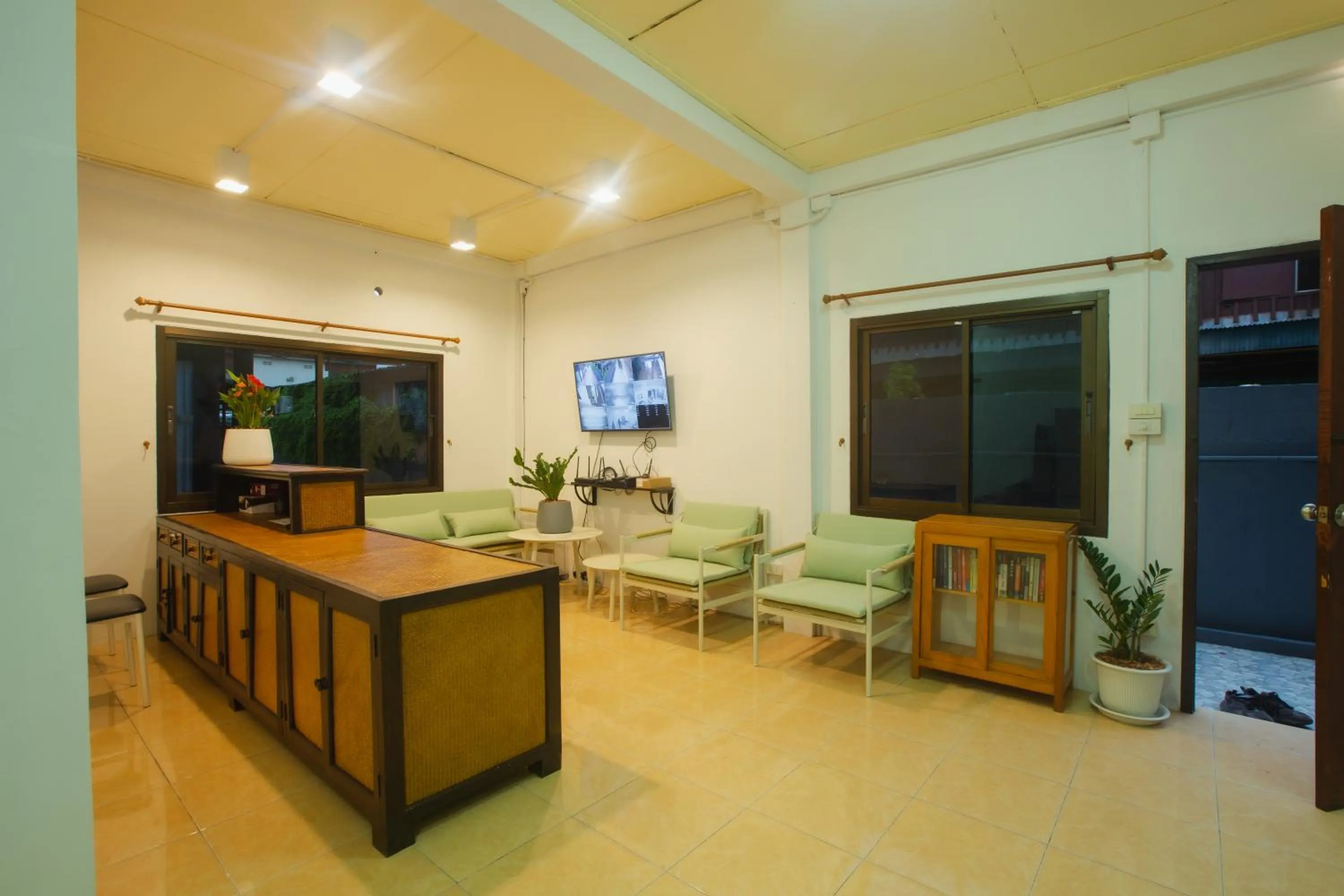 Lobby or reception in Agga CNX Hostel