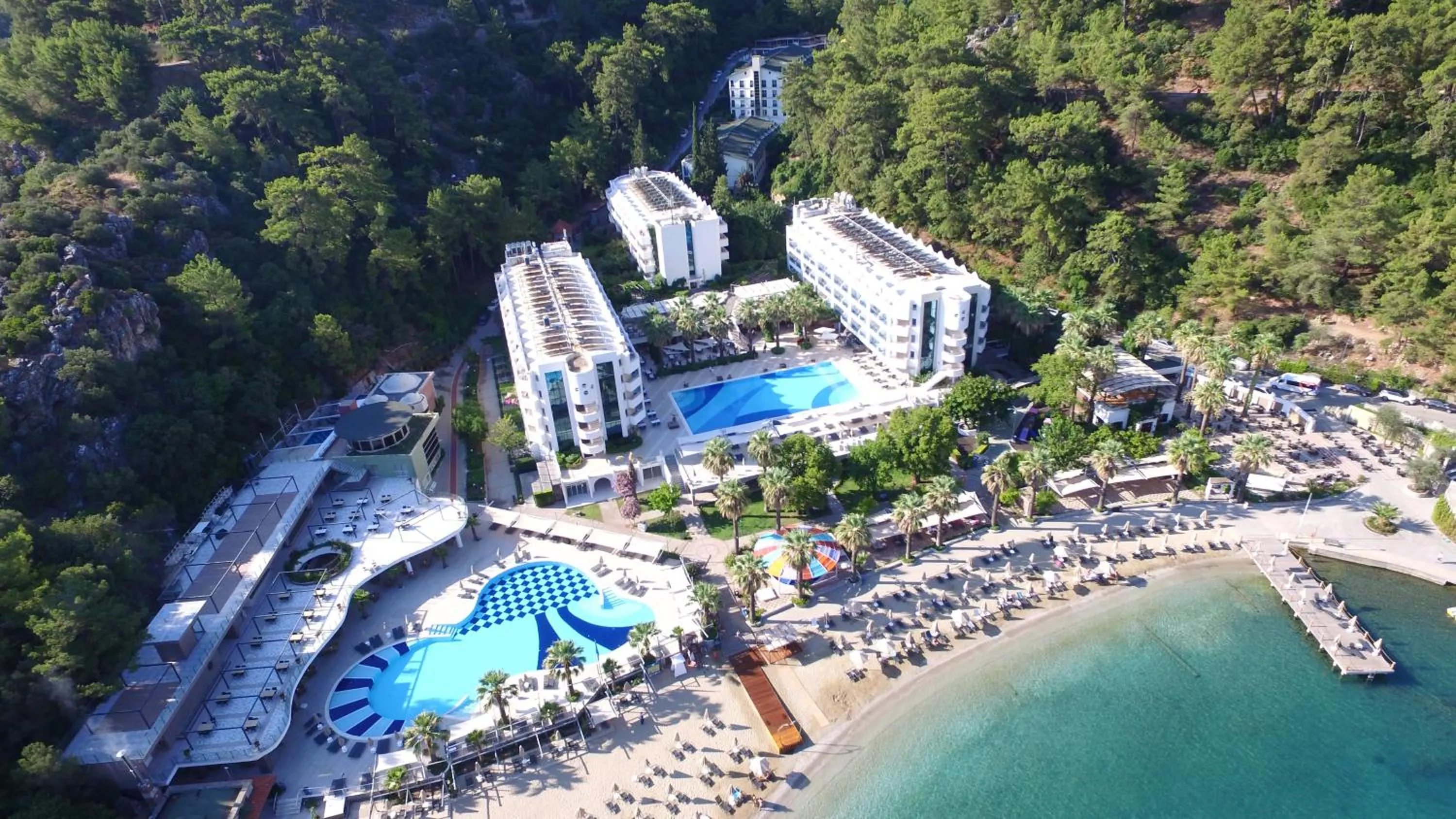 Property building in Turunc Resort Hotel