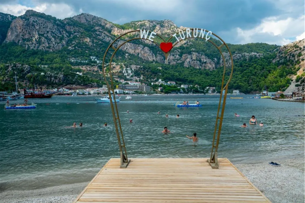 Beach in Turunc Resort Hotel