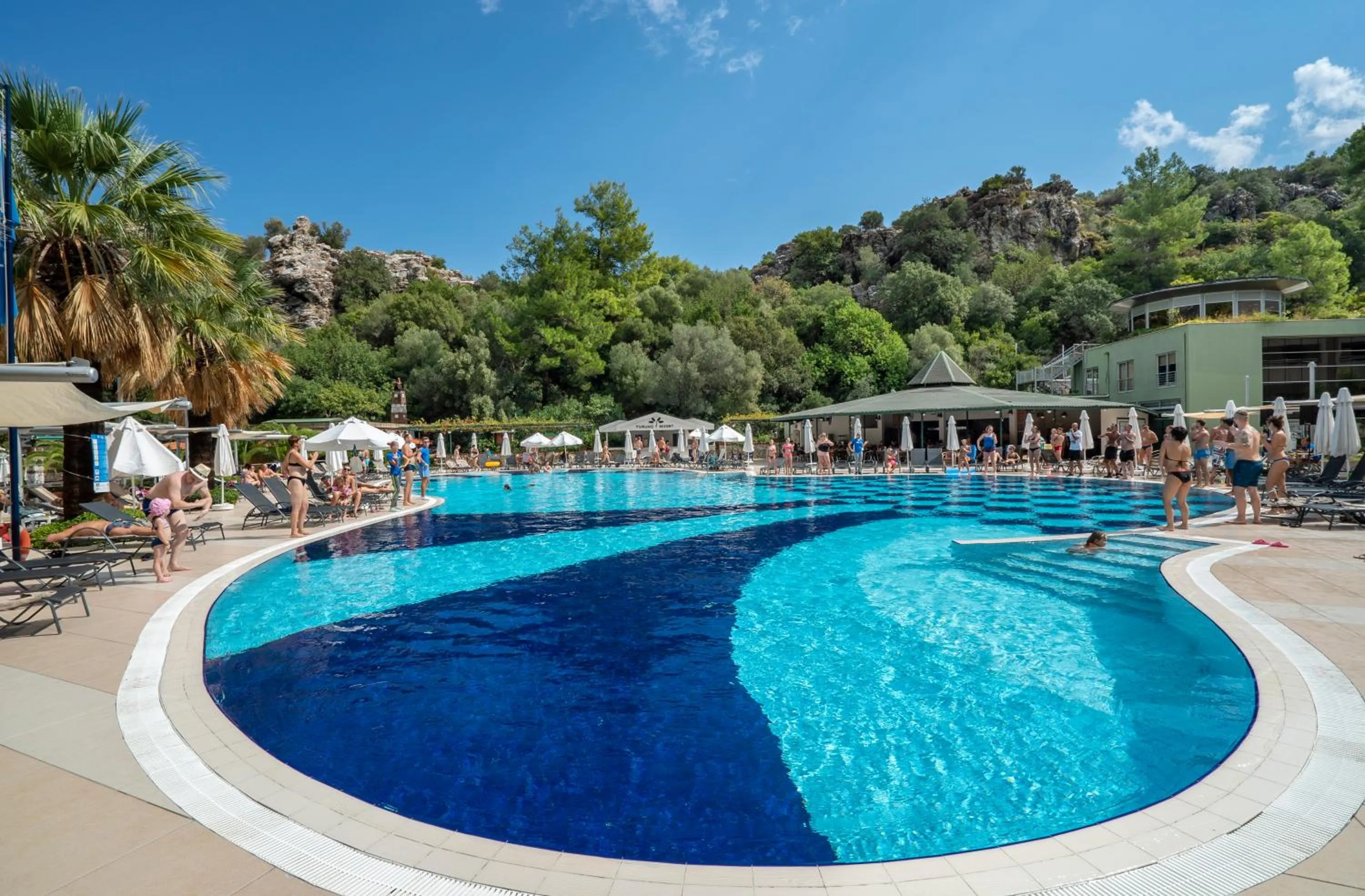 Swimming pool in Turunc Resort Hotel