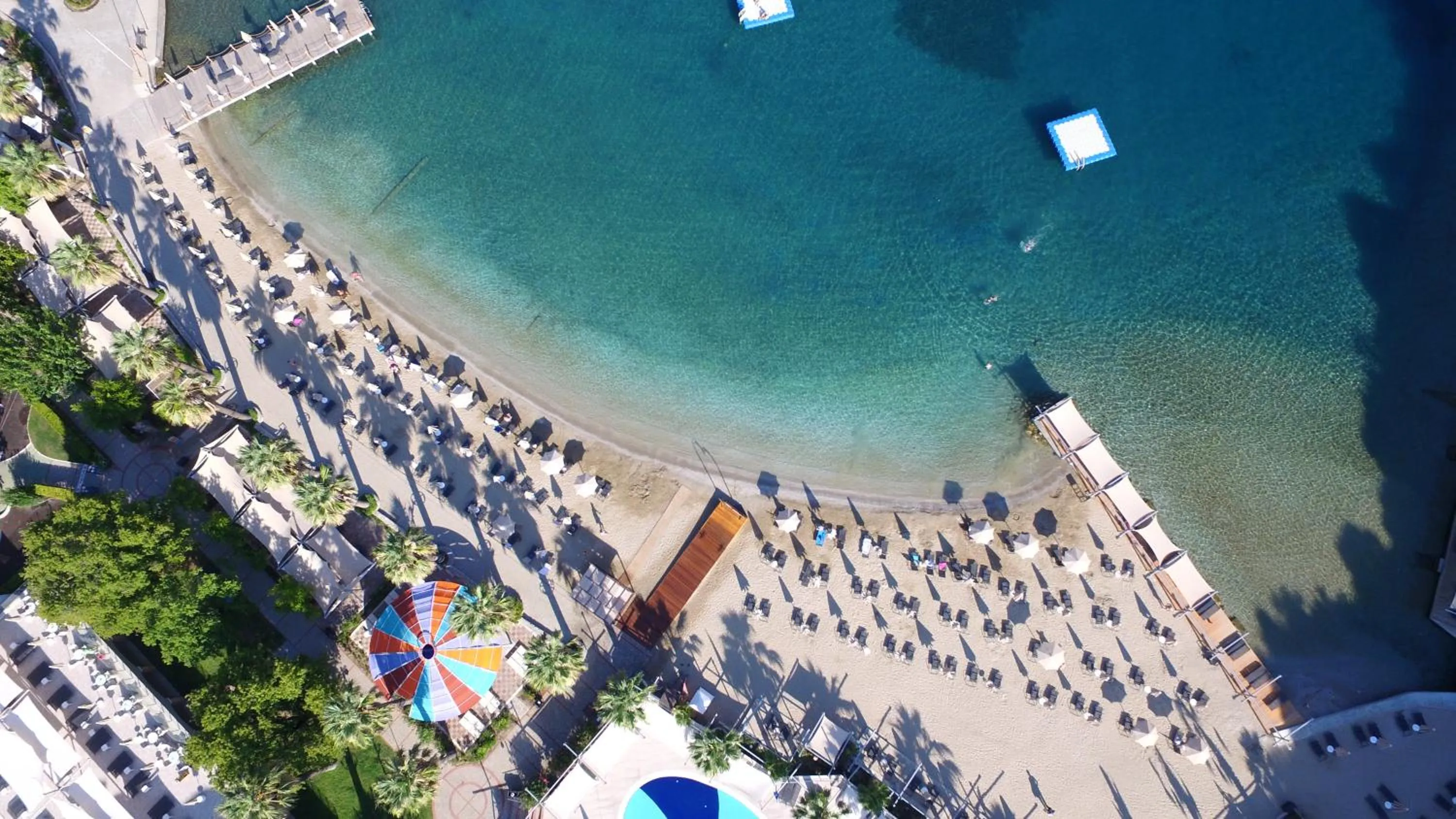 Beach in Turunc Resort Hotel