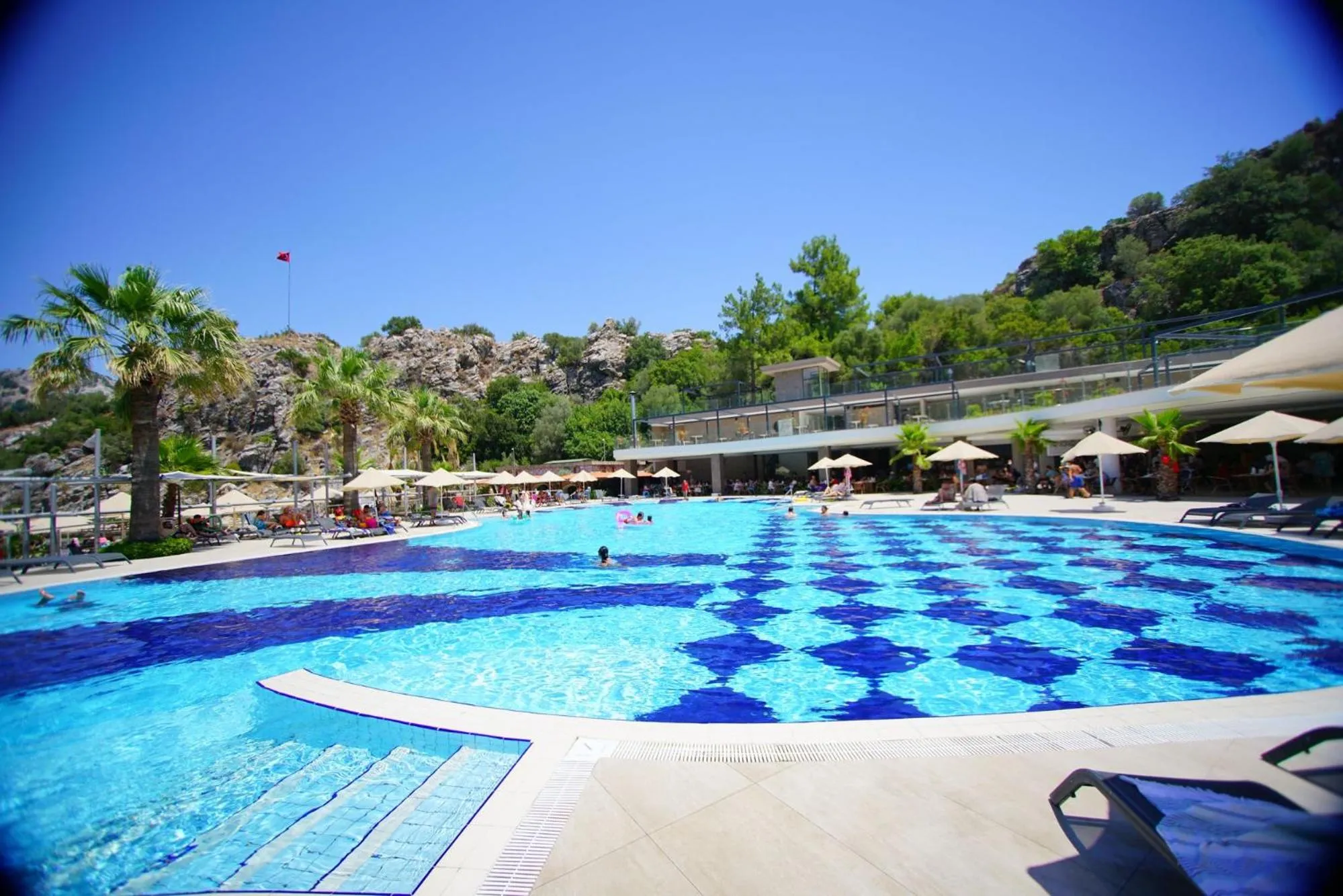 Swimming pool in Turunc Resort Hotel