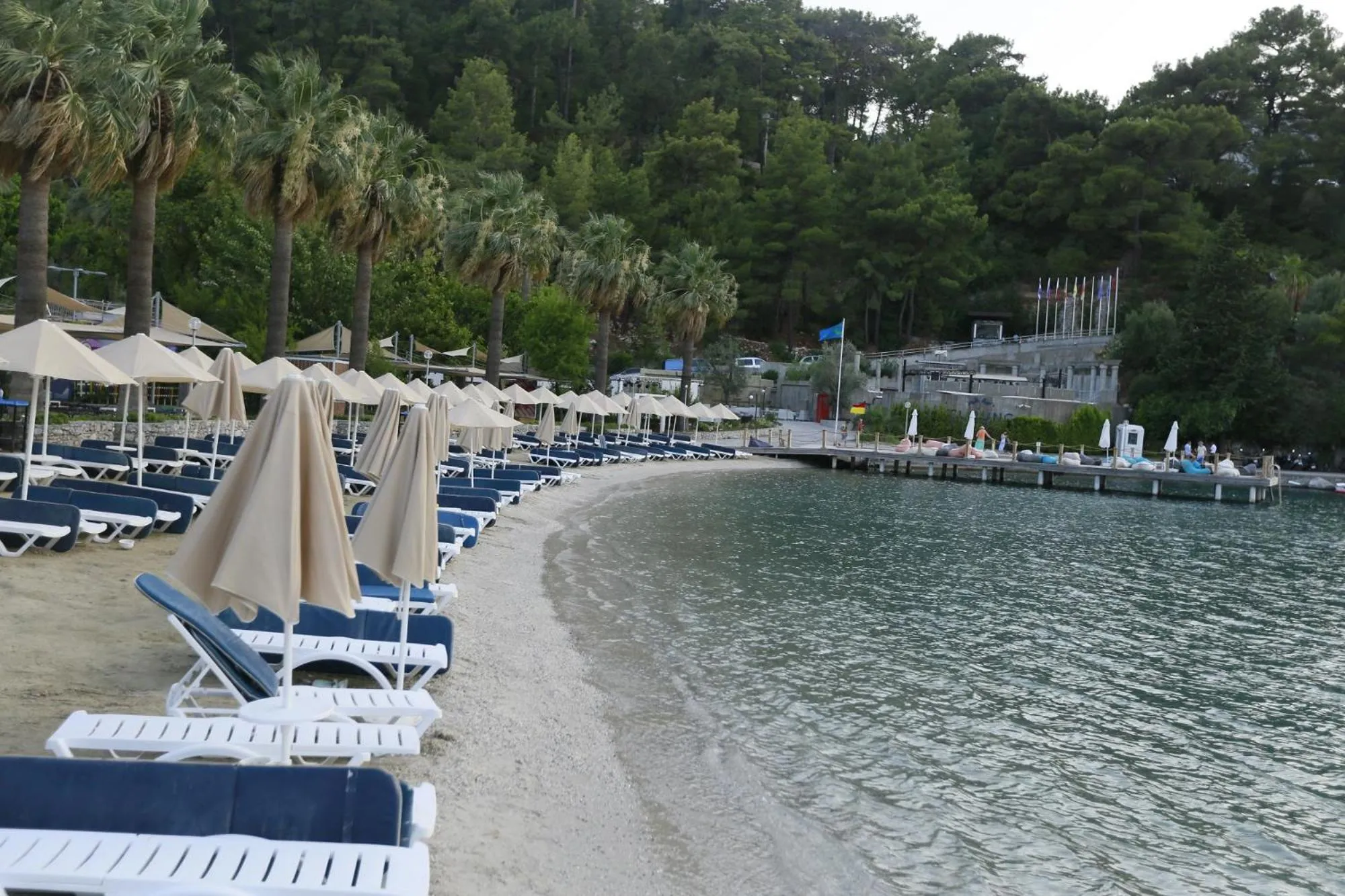 Beach in Turunc Resort Hotel