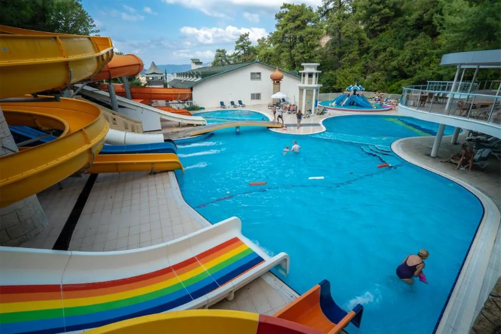 Aqua park in Turunc Resort Hotel