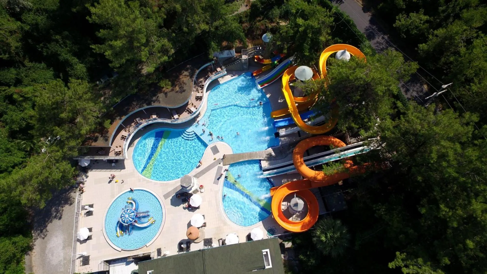 Bird's eye view in Turunc Resort Hotel